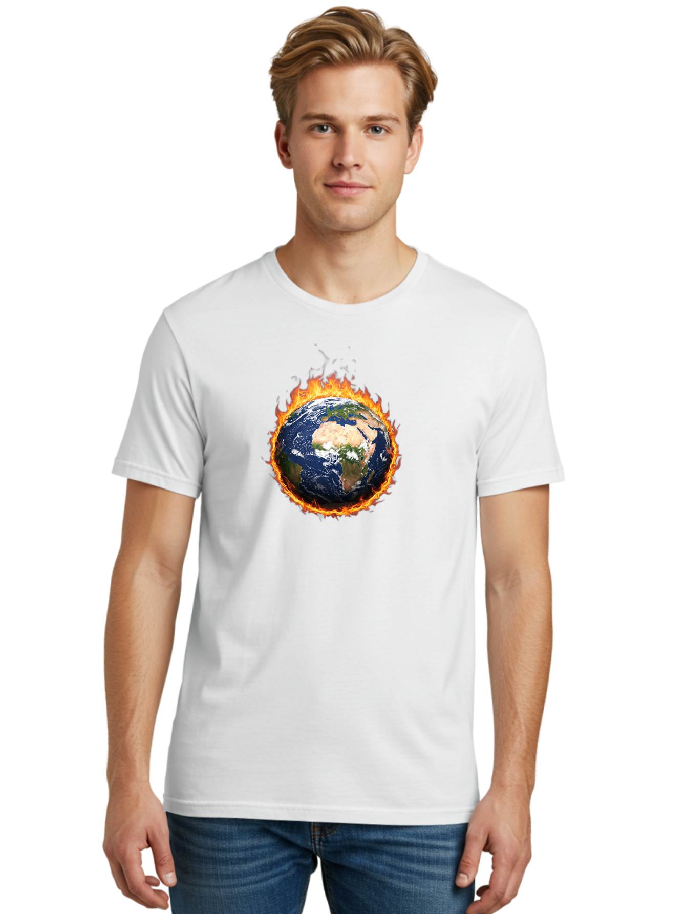 Globe-On-Fire Men'S Graphic Tee, 100% Cotton, Comfortable Casual Summer Wear, Machine Washable, Vintage Camera, Old Camera, Antique Camera, Black Camera, Classic Photography, Photography Equipment, Nostalgic Device, Film Camera, Camera Art Bao488