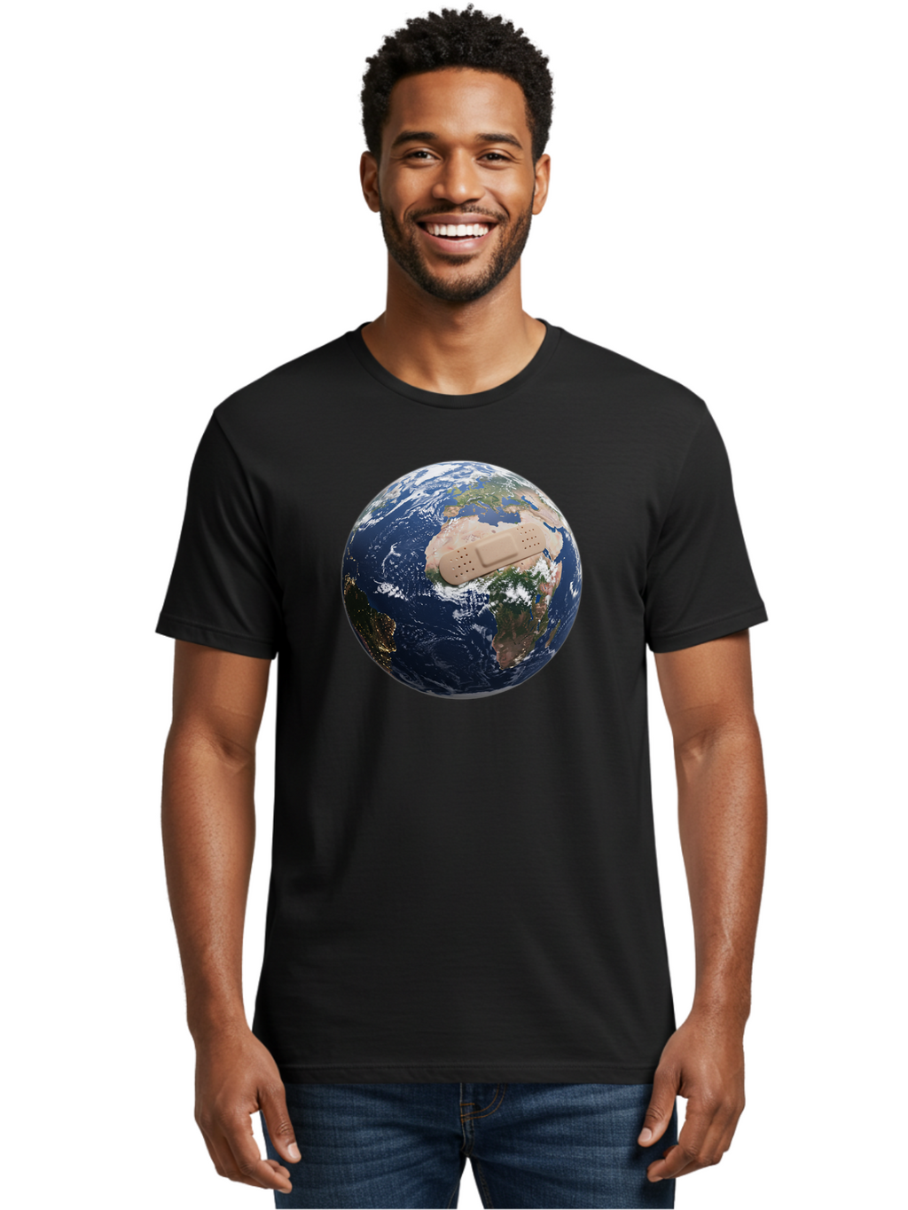 Globe-With-Bandage Men'S Graphic Tee, 100% Cotton, Comfortable Casual Summer Wear, Machine Washable, Vintage Camera, Old Camera, Antique Camera, Black Camera, Classic Photography, Photography Equipment, Nostalgic Device, Film Camera, Bao489