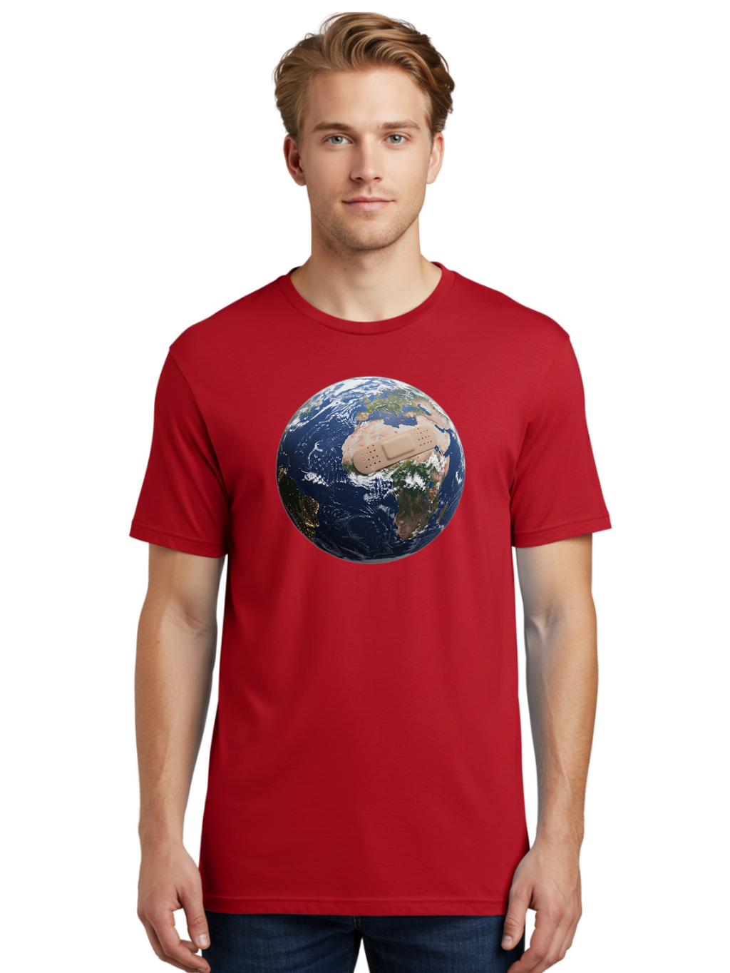 Globe-With-Bandage Men'S Graphic Tee, 100% Cotton, Comfortable Casual Summer Wear, Machine Washable, Vintage Camera, Old Camera, Antique Camera, Black Camera, Classic Photography, Photography Equipment, Nostalgic Device, Film Camera, Bao489
