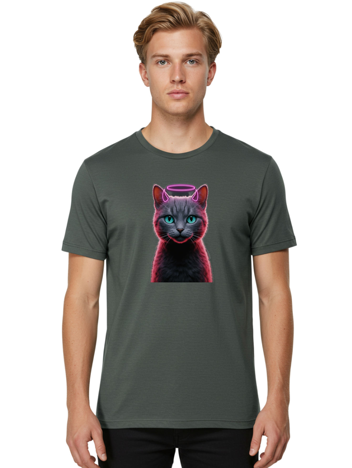Glowing-Cat Men'S Graphic Tee, 100% Cotton, Comfortable Casual Summer Wear, Machine Washable, Vintage Camera, Old Camera, Antique Camera, Black Camera, Classic Photography, Photography Equipment, Nostalgic Device, Film Camera, Camera Art Bao491