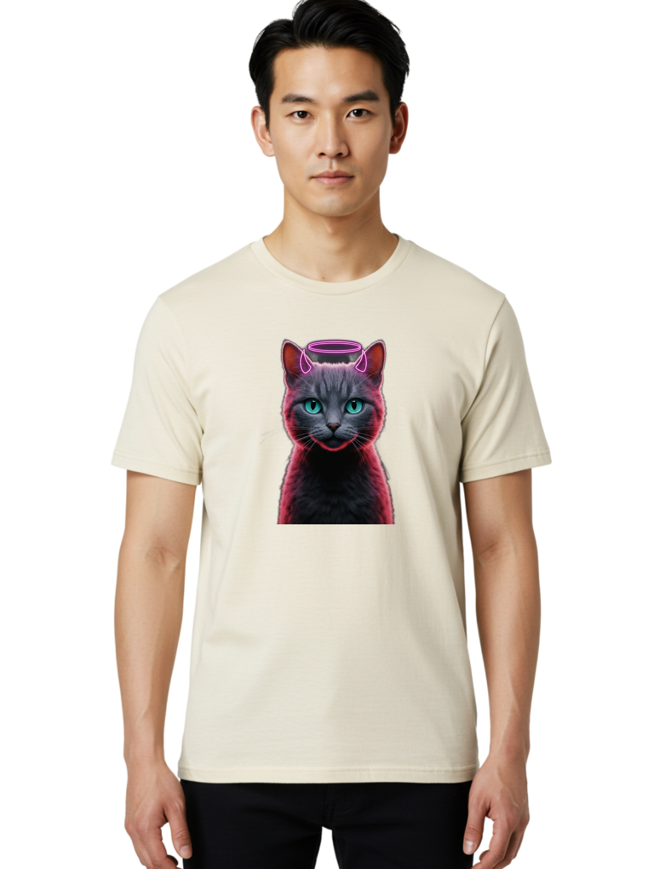 Glowing-Cat Men'S Graphic Tee, 100% Cotton, Comfortable Casual Summer Wear, Machine Washable, Vintage Camera, Old Camera, Antique Camera, Black Camera, Classic Photography, Photography Equipment, Nostalgic Device, Film Camera, Camera Art Bao491