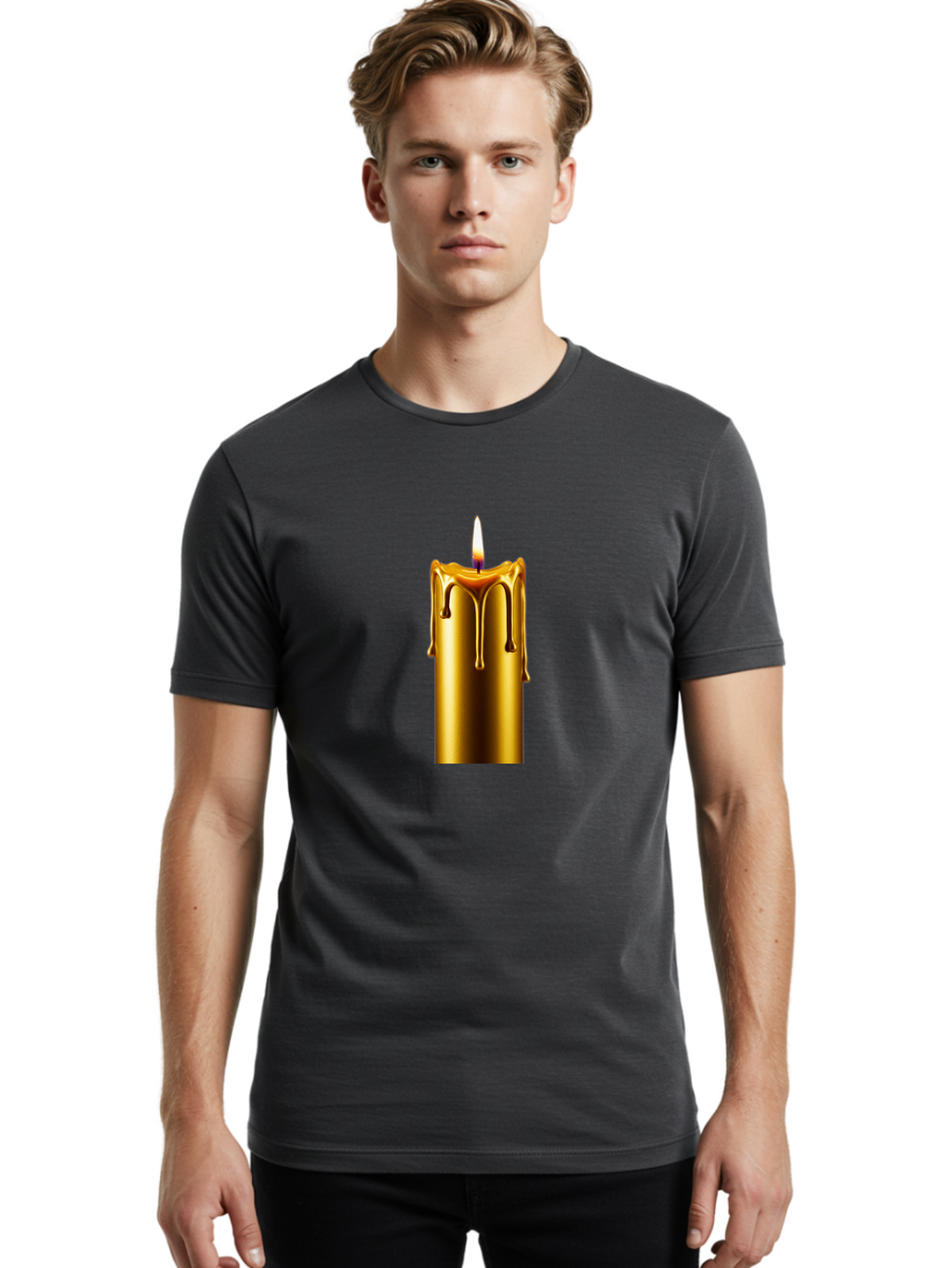 Gold-Candle Men'S Graphic Tee, 100% Cotton, Comfortable Casual Summer Wear, Machine Washable, Vintage Camera, Old Camera, Antique Camera, Black Camera, Classic Photography, Photography Equipment, Nostalgic Device, Film Camera, Camera Art Bao494