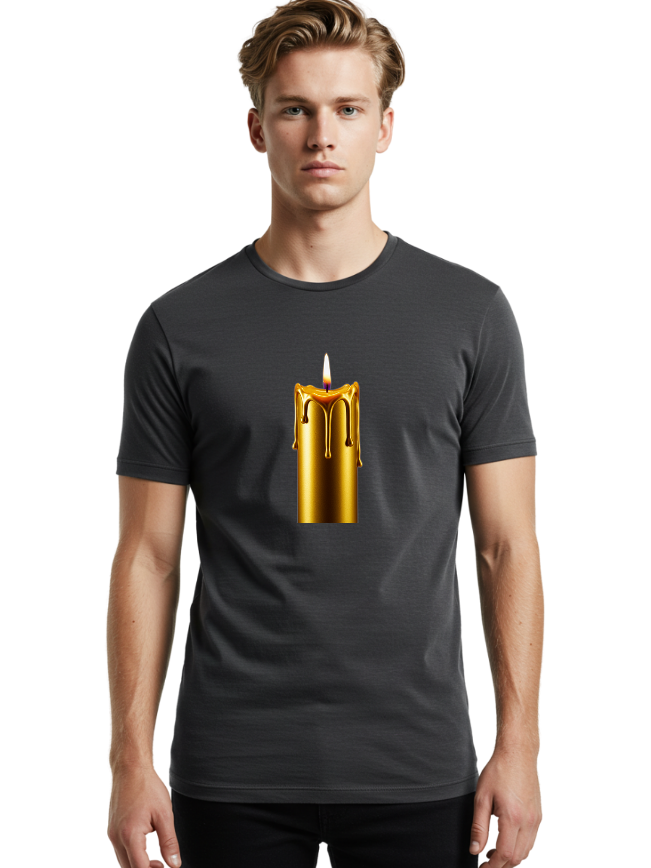 Gold-Candle Men'S Graphic Tee, 100% Cotton, Comfortable Casual Summer Wear, Machine Washable, Vintage Camera, Old Camera, Antique Camera, Black Camera, Classic Photography, Photography Equipment, Nostalgic Device, Film Camera, Camera Art Bao494