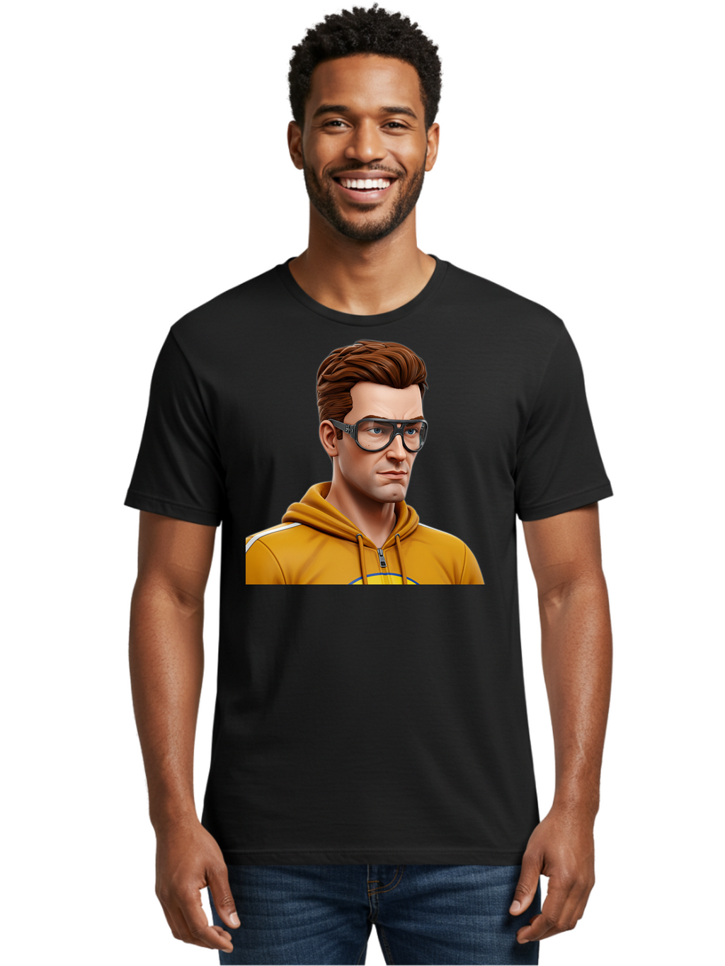 Golden-Guardian Men'S Graphic Tee, 100% Cotton, Comfortable Casual Summer Wear, Machine Washable, Vintage Camera, Old Camera, Antique Camera, Black Camera, Classic Photography, Photography Equipment, Nostalgic Device, Film Camera, Camera Art Bao496
