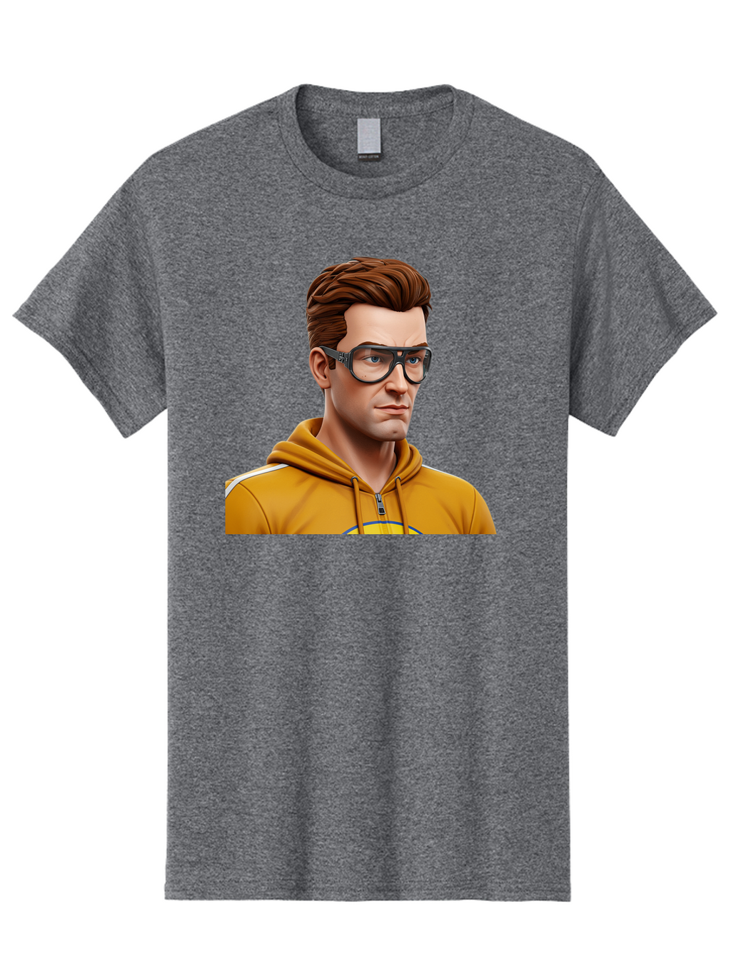 Golden-Guardian Men'S Graphic Tee, 100% Cotton, Comfortable Casual Summer Wear, Machine Washable, Vintage Camera, Old Camera, Antique Camera, Black Camera, Classic Photography, Photography Equipment, Nostalgic Device, Film Camera, Camera Art Bao496