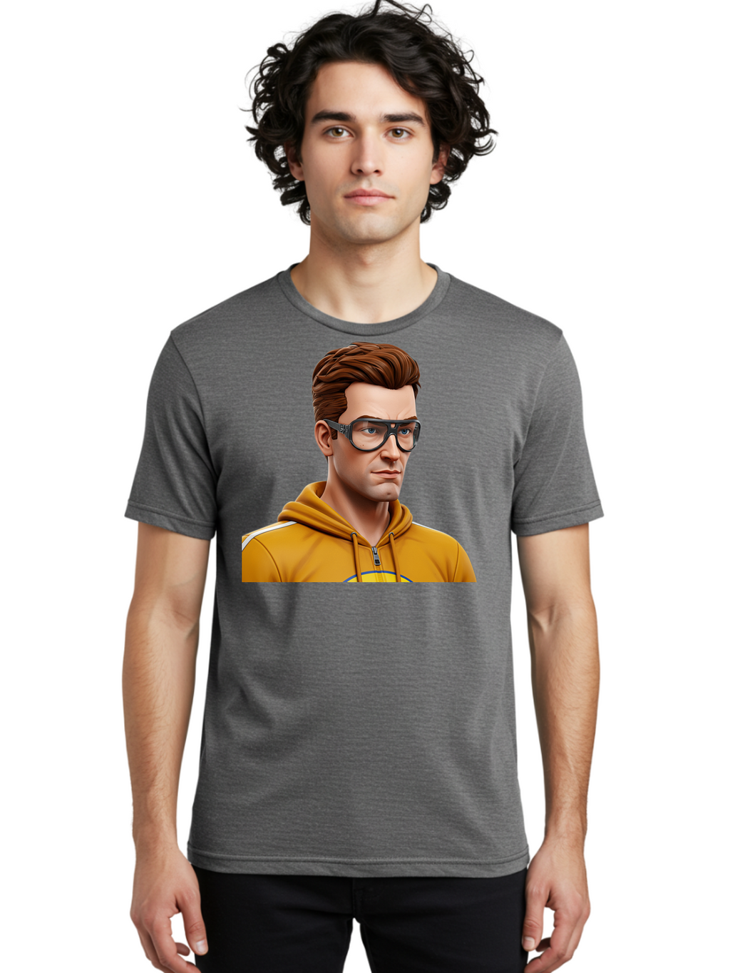 Golden-Guardian Men'S Graphic Tee, 100% Cotton, Comfortable Casual Summer Wear, Machine Washable, Vintage Camera, Old Camera, Antique Camera, Black Camera, Classic Photography, Photography Equipment, Nostalgic Device, Film Camera, Camera Art Bao496