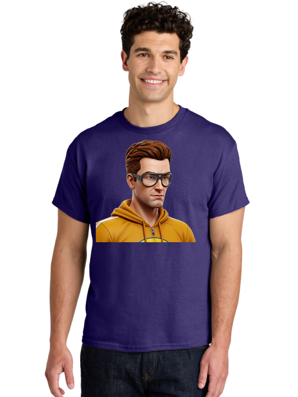 Golden-Guardian Men'S Graphic Tee, 100% Cotton, Comfortable Casual Summer Wear, Machine Washable, Vintage Camera, Old Camera, Antique Camera, Black Camera, Classic Photography, Photography Equipment, Nostalgic Device, Film Camera, Camera Art Bao496