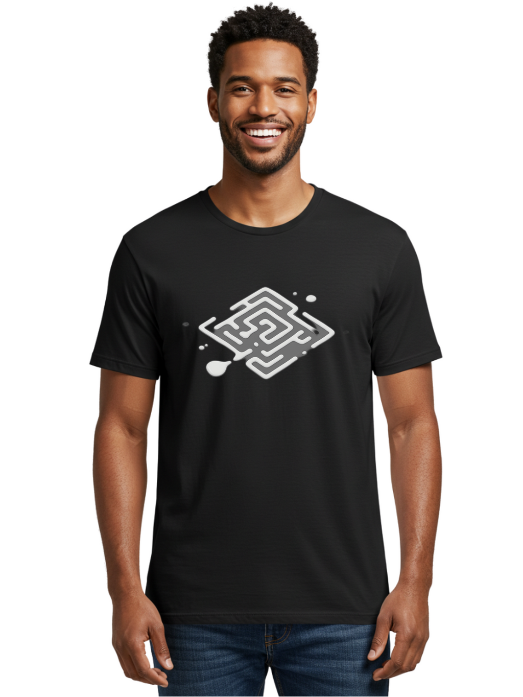 Gray-Maze Men'S Graphic Tee, 100% Cotton, Comfortable Casual Summer Wear, Machine Washable, Vintage Camera, Old Camera, Antique Camera, Black Camera, Classic Photography, Photography Equipment, Nostalgic Device, Film Camera, Camera Art Bao500