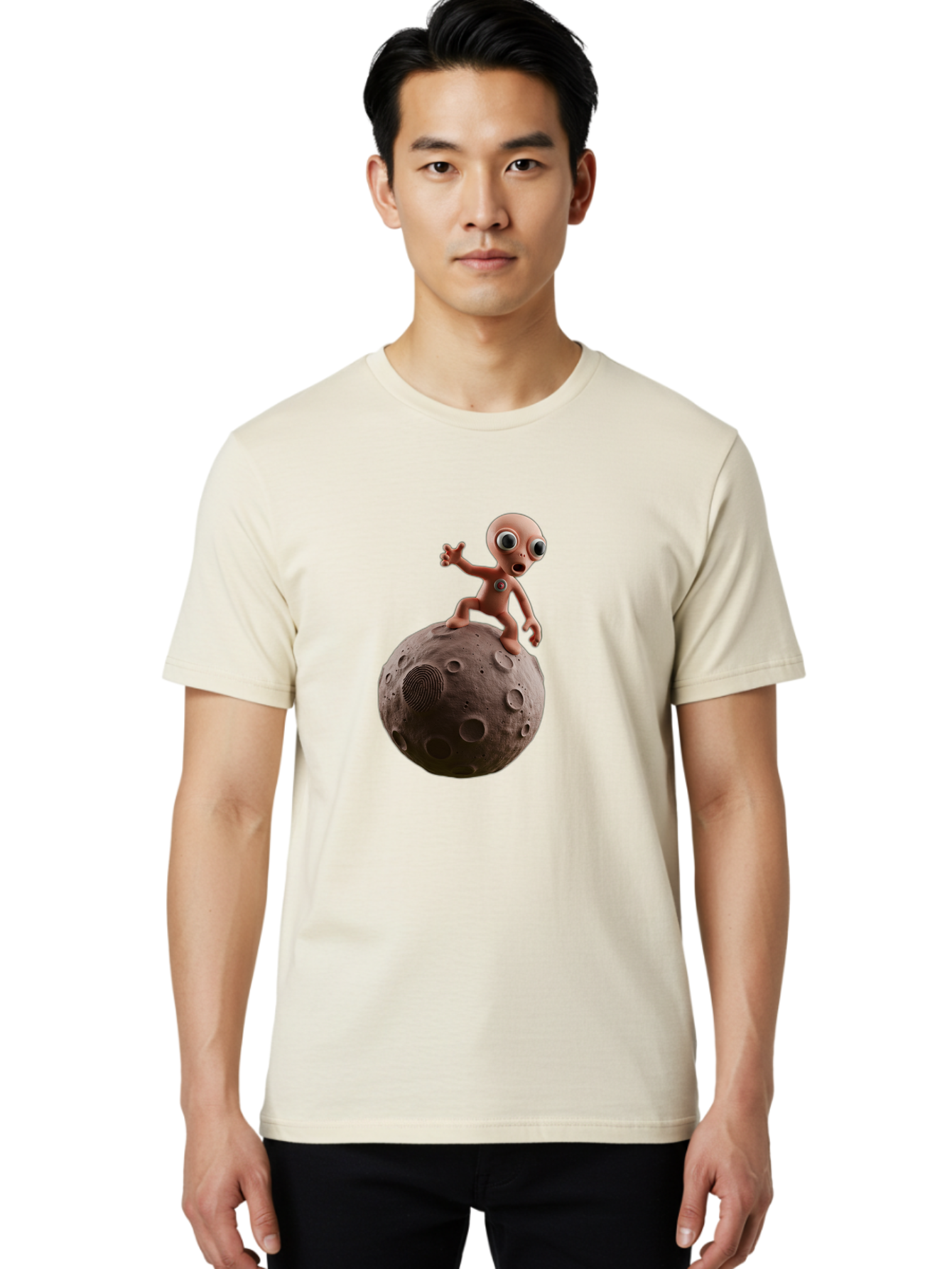Gshock-Alien Men'S Graphic Tee, 100% Cotton, Comfortable Casual Summer Wear, Machine Washable, Vintage Camera, Old Camera, Antique Camera, Black Camera, Classic Photography, Photography Equipment, Nostalgic Device, Film Camera, Camera Art Bao502