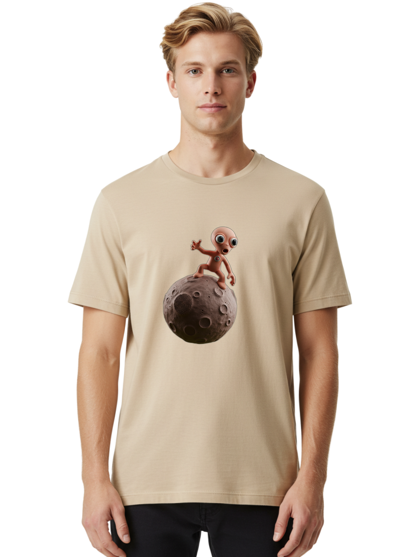 Gshock-Alien Men'S Graphic Tee, 100% Cotton, Comfortable Casual Summer Wear, Machine Washable, Vintage Camera, Old Camera, Antique Camera, Black Camera, Classic Photography, Photography Equipment, Nostalgic Device, Film Camera, Camera Art Bao502