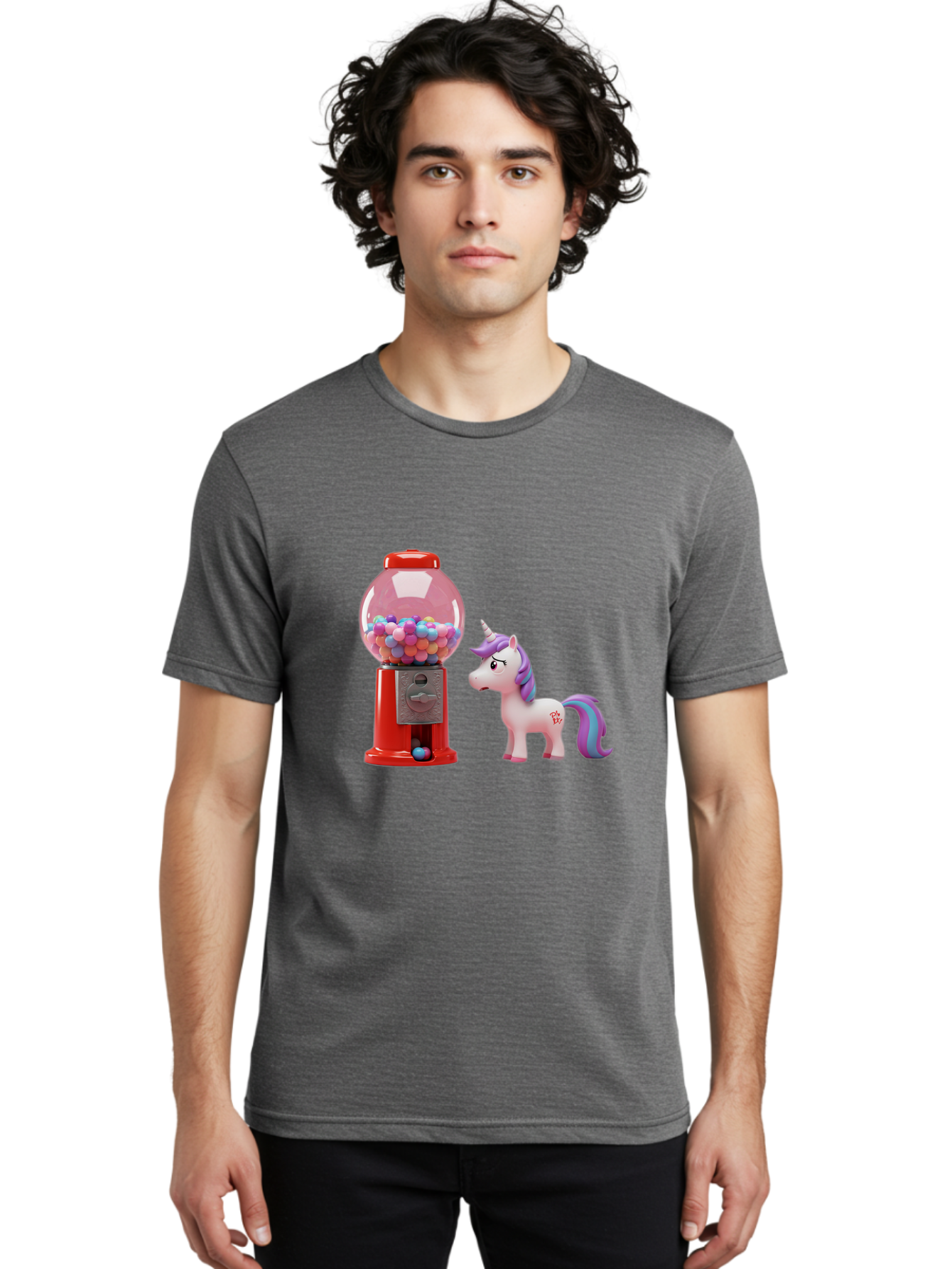 Gumball-Machine-Unicorn Men'S Graphic Tee, 100% Cotton, Comfortable Casual Summer Wear, Machine Washable, Vintage Camera, Old Camera, Antique Camera, Black Camera, Classic Photography, Photography Equipment, Nostalgic Device, Film Camera, Bao503