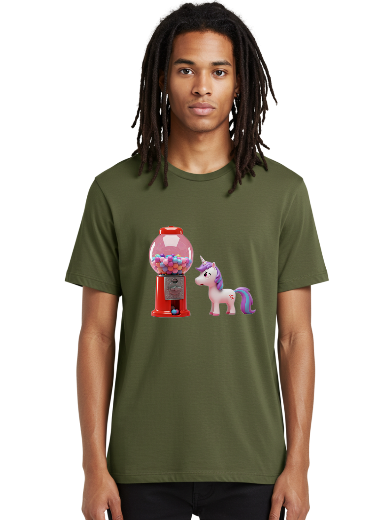 Gumball-Machine-Unicorn Men'S Graphic Tee, 100% Cotton, Comfortable Casual Summer Wear, Machine Washable, Vintage Camera, Old Camera, Antique Camera, Black Camera, Classic Photography, Photography Equipment, Nostalgic Device, Film Camera, Bao503