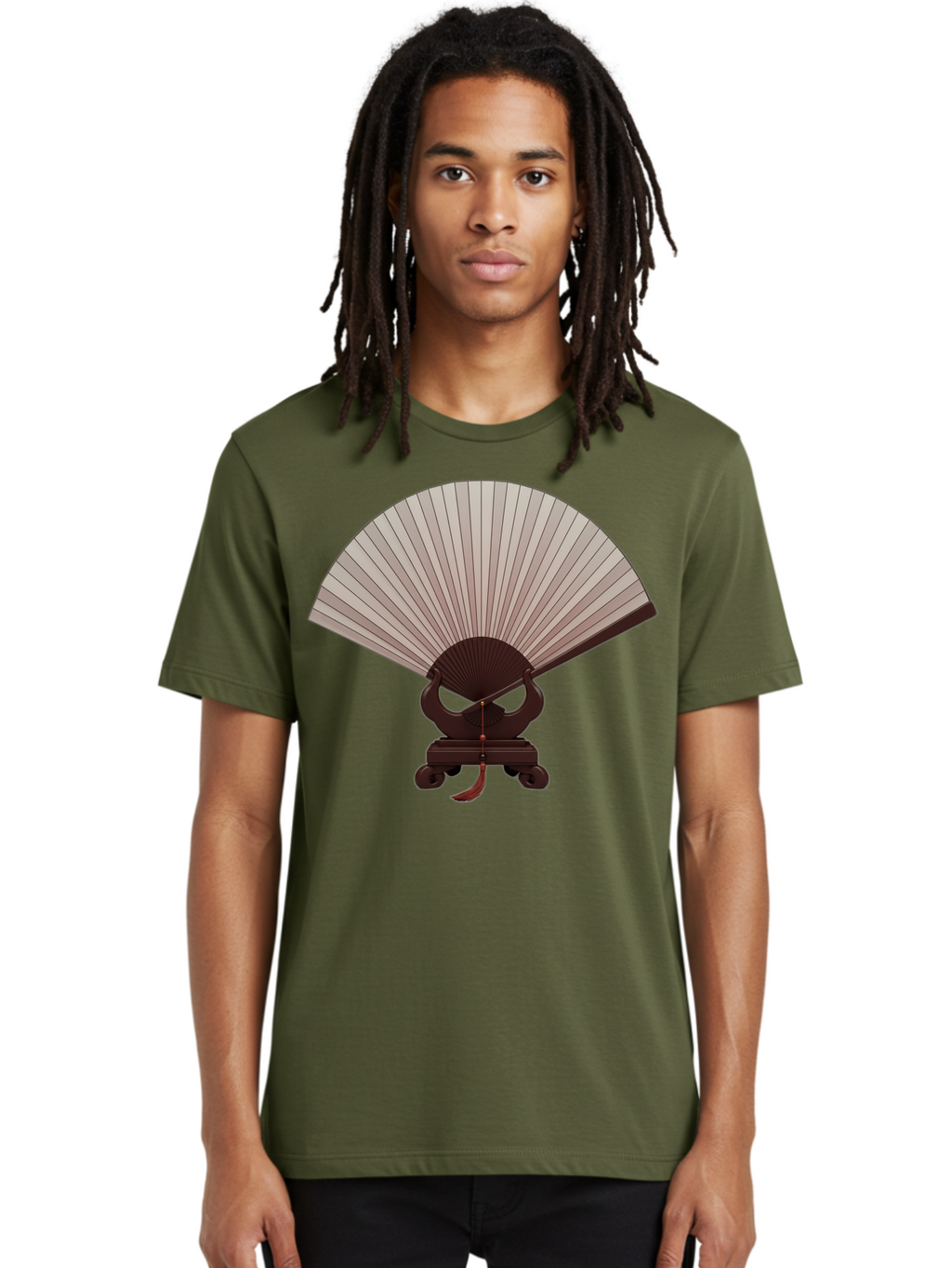 Gundam-Hand-Fan Men'S Graphic Tee, 100% Cotton, Comfortable Casual Summer Wear, Machine Washable, Vintage Camera, Old Camera, Antique Camera, Black Camera, Classic Photography, Photography Equipment, Nostalgic Device, Film Camera, Camera Art Bao504