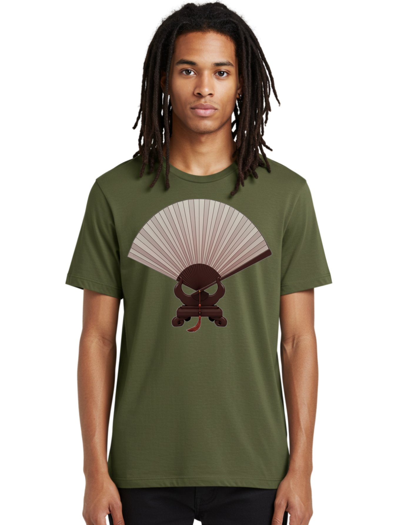 Gundam-Hand-Fan Men'S Graphic Tee, 100% Cotton, Comfortable Casual Summer Wear, Machine Washable, Vintage Camera, Old Camera, Antique Camera, Black Camera, Classic Photography, Photography Equipment, Nostalgic Device, Film Camera, Camera Art Bao504