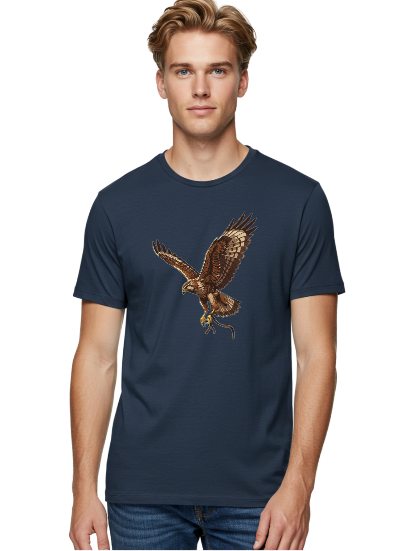 Hawk-In-Flight Men'S Graphic Tee, 100% Cotton, Comfortable Casual Summer Wear, Machine Washable, Vintage Camera, Old Camera, Antique Camera, Black Camera, Classic Photography, Photography Equipment, Nostalgic Device, Film Camera, Camera Art Bao522