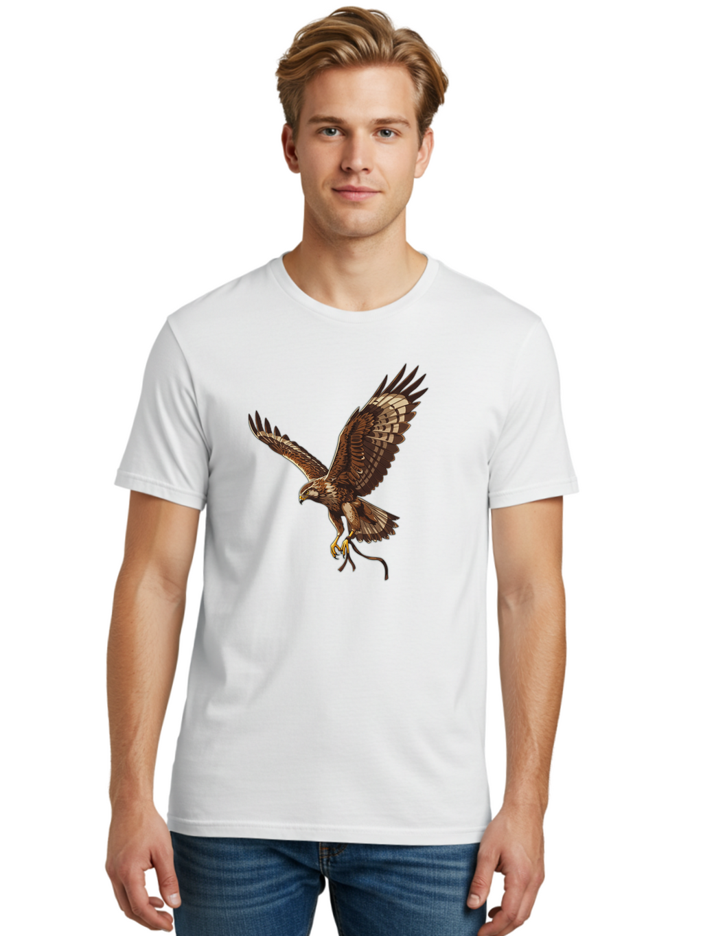 Hawk-In-Flight Men'S Graphic Tee, 100% Cotton, Comfortable Casual Summer Wear, Machine Washable, Vintage Camera, Old Camera, Antique Camera, Black Camera, Classic Photography, Photography Equipment, Nostalgic Device, Film Camera, Camera Art Bao522