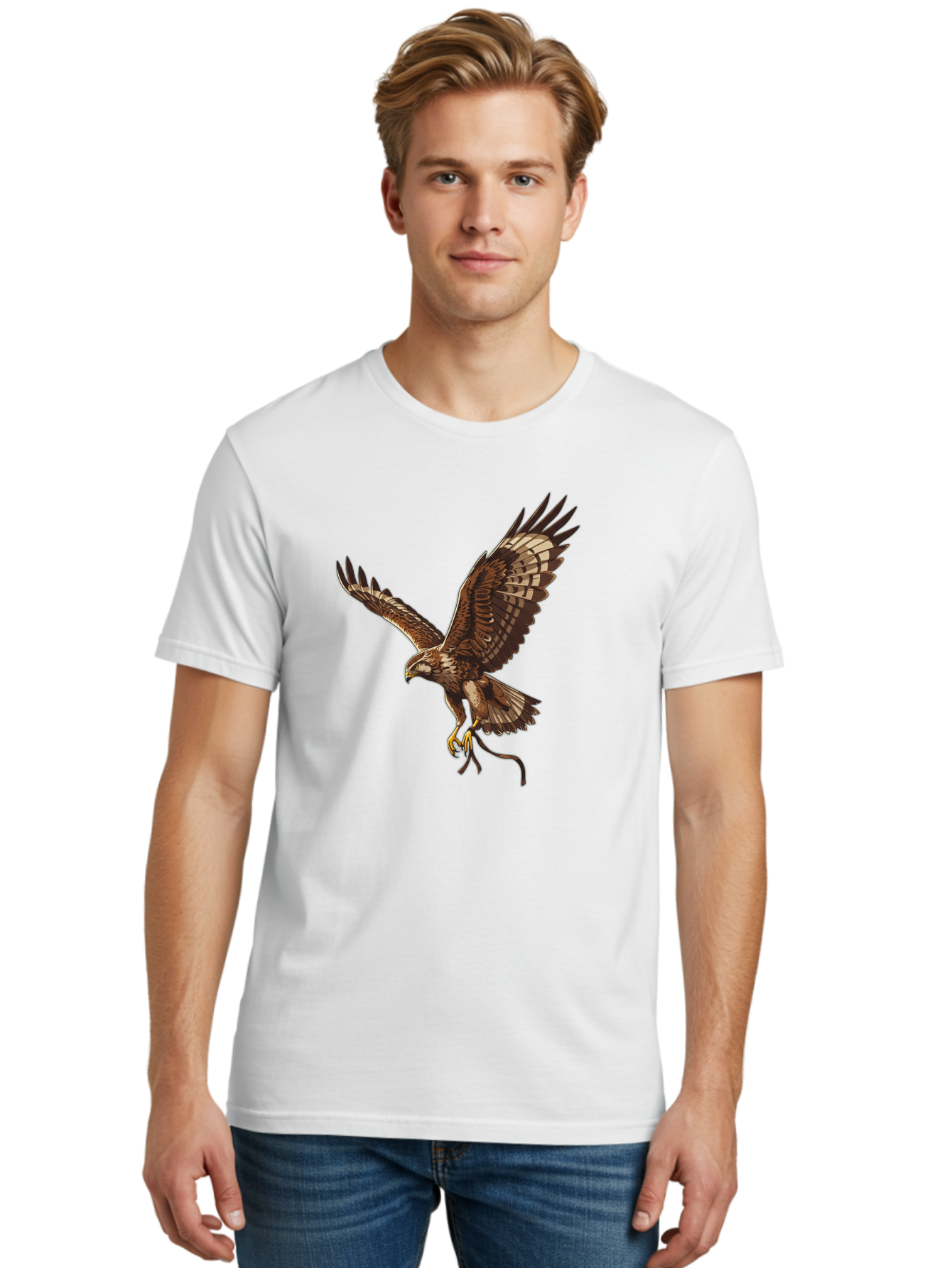 Hawk-In-Flight Men'S Graphic Tee, 100% Cotton, Comfortable Casual Summer Wear, Machine Washable, Vintage Camera, Old Camera, Antique Camera, Black Camera, Classic Photography, Photography Equipment, Nostalgic Device, Film Camera, Camera Art Bao522