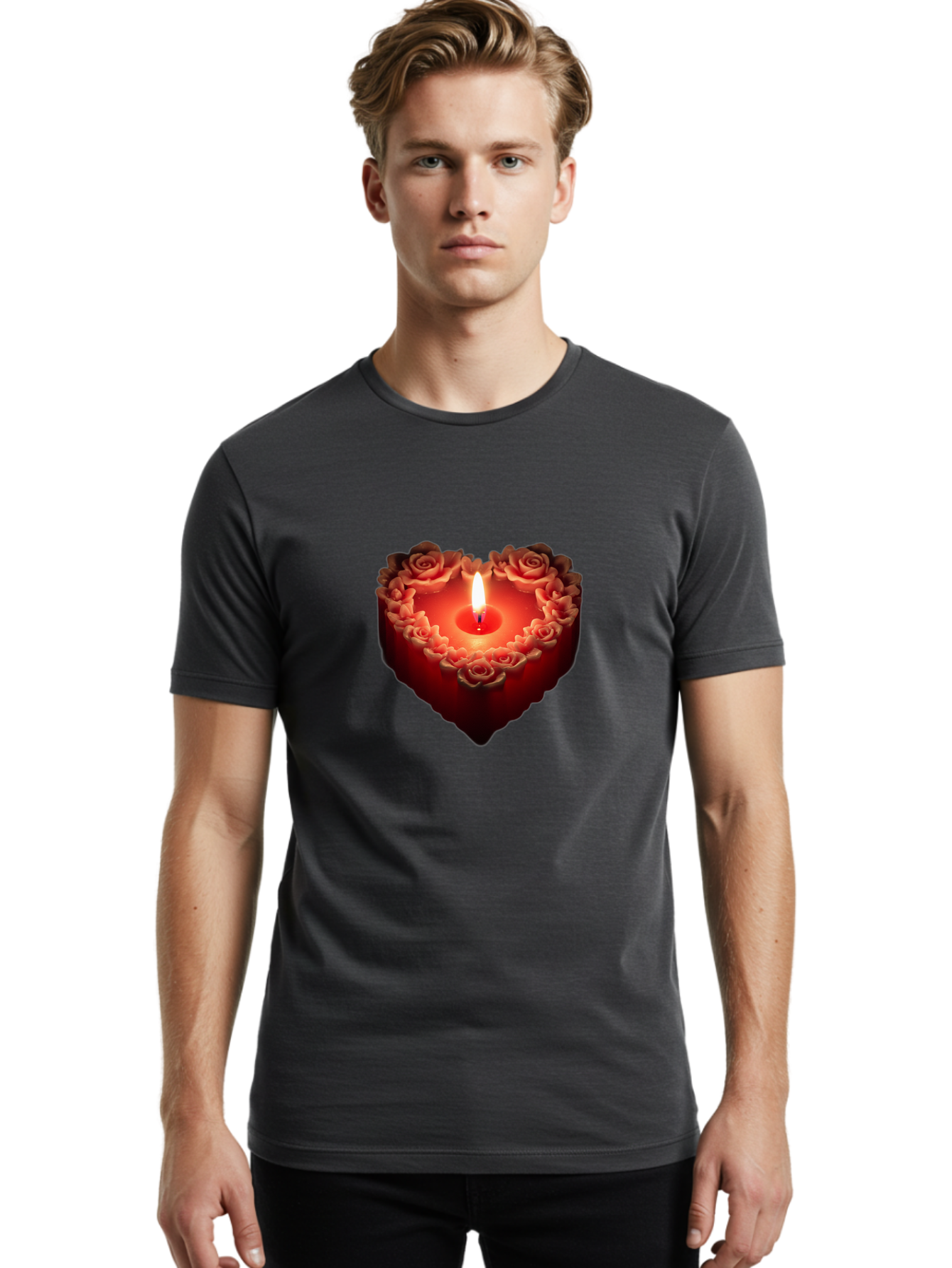 Heart-Candle Men'S Graphic Tee, 100% Cotton, Comfortable Casual Summer Wear, Machine Washable, Vintage Camera, Old Camera, Antique Camera, Black Camera, Classic Photography, Photography Equipment, Nostalgic Device, Film Camera, Camera Art Bao523