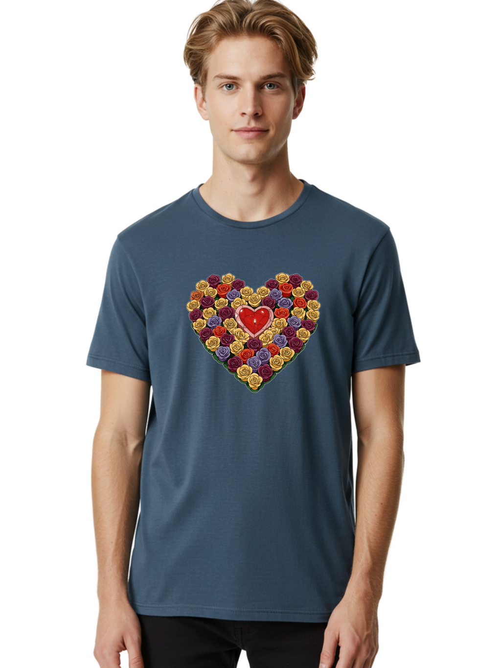 Heart-Of-Roses Men'S Graphic Tee, 100% Cotton, Comfortable Casual Summer Wear, Machine Washable, Vintage Camera, Old Camera, Antique Camera, Black Camera, Classic Photography, Photography Equipment, Nostalgic Device, Film Camera, Camera Art Bao525