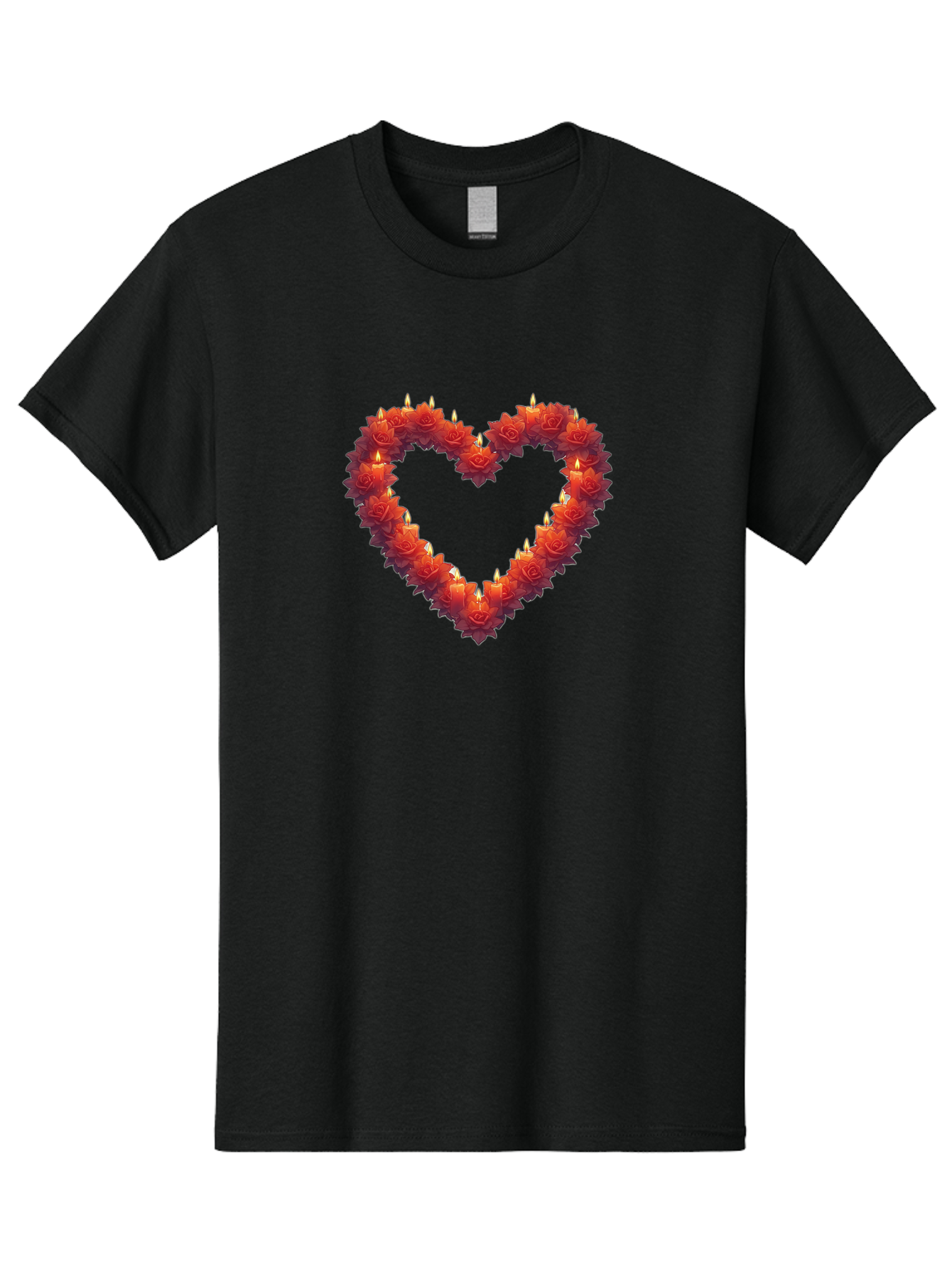 Heart-Shape-Candles Men'S Graphic Tee, 100% Cotton, Comfortable Casual Summer Wear, Machine Washable, Vintage Camera, Old Camera, Antique Camera, Black Camera, Classic Photography, Photography Equipment, Nostalgic Device, Film Camera, Bao526