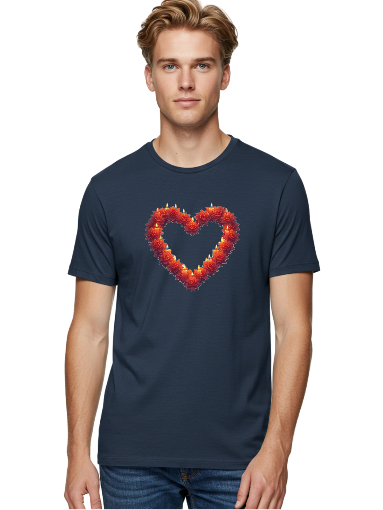 Heart-Shape-Candles Men'S Graphic Tee, 100% Cotton, Comfortable Casual Summer Wear, Machine Washable, Vintage Camera, Old Camera, Antique Camera, Black Camera, Classic Photography, Photography Equipment, Nostalgic Device, Film Camera, Bao526