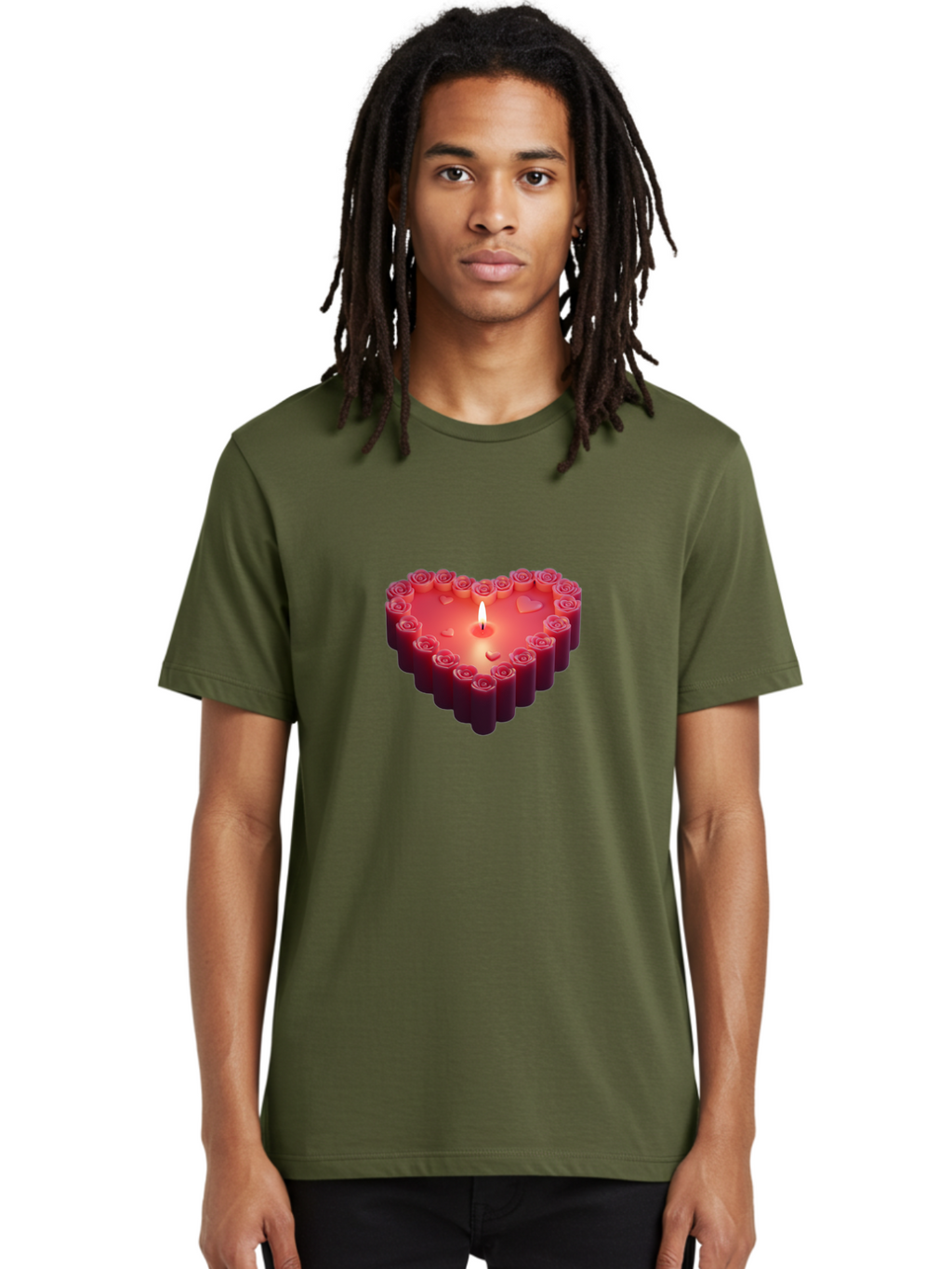 Heart-Shaped-Candle Men'S Graphic Tee, 100% Cotton, Comfortable Casual Summer Wear, Machine Washable, Vintage Camera, Old Camera, Antique Camera, Black Camera, Classic Photography, Photography Equipment, Nostalgic Device, Film Camera, Bao527