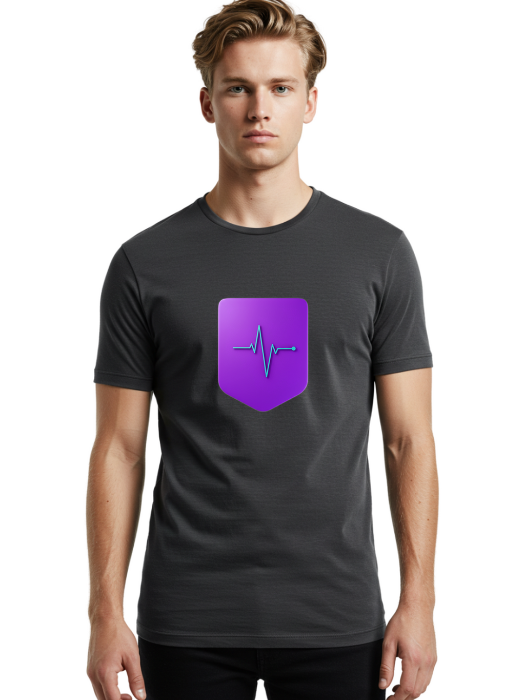 Heartbeat-Shield Men'S Graphic Tee, 100% Cotton, Comfortable Casual Summer Wear, Machine Washable, Vintage Camera, Old Camera, Antique Camera, Black Camera, Classic Photography, Photography Equipment, Nostalgic Device, Film Camera, Camera Art Bao531