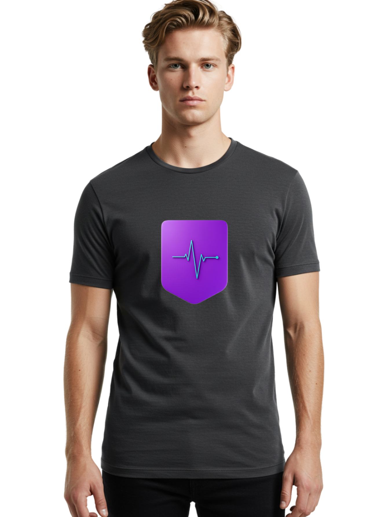 Heartbeat-Shield Men'S Graphic Tee, 100% Cotton, Comfortable Casual Summer Wear, Machine Washable, Vintage Camera, Old Camera, Antique Camera, Black Camera, Classic Photography, Photography Equipment, Nostalgic Device, Film Camera, Camera Art Bao531