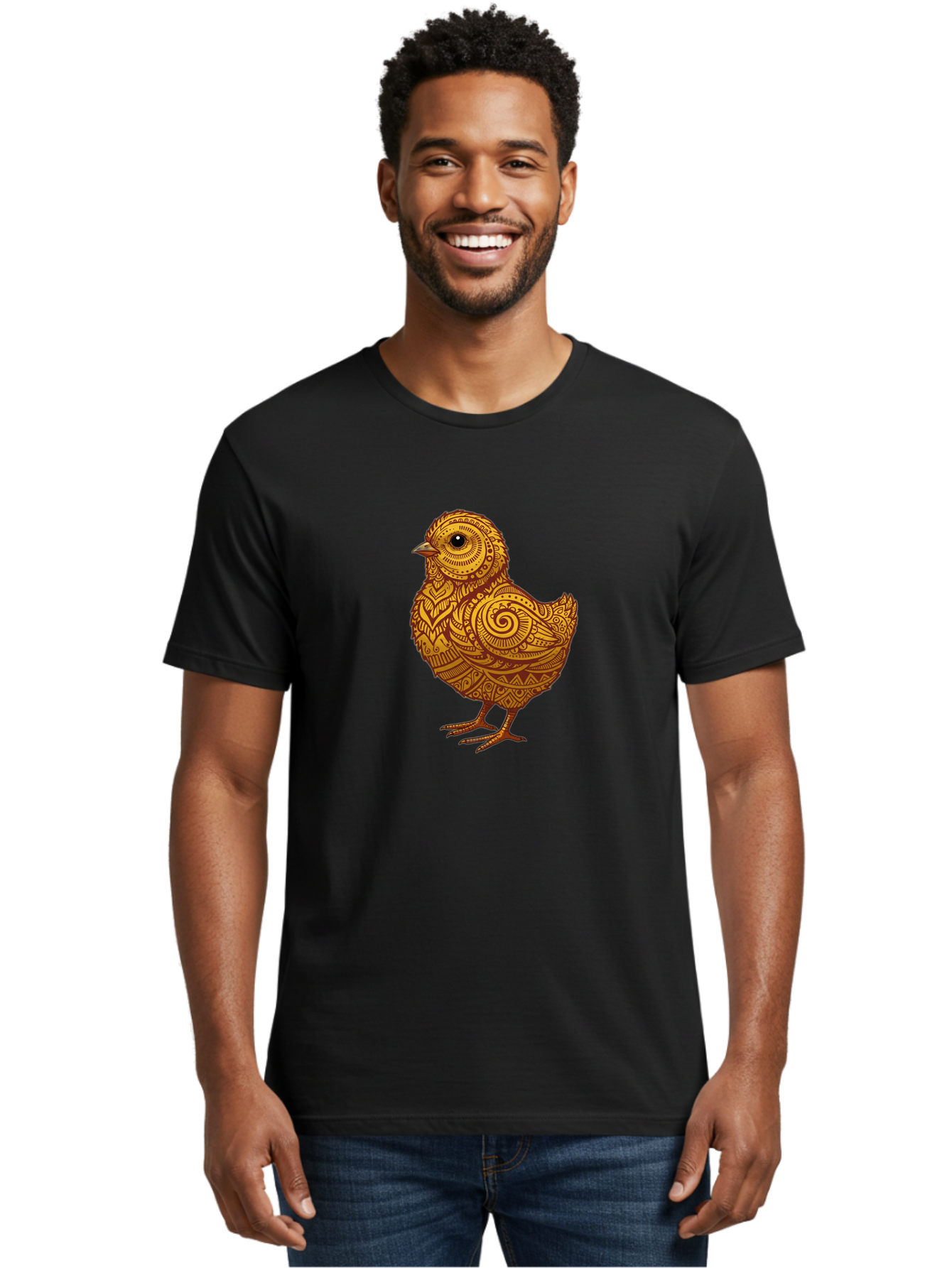 Hen Men'S Graphic Tee, 100% Cotton, Comfortable Casual Summer Wear, Machine Washable, Vintage Camera, Old Camera, Antique Camera, Black Camera, Classic Photography, Photography Equipment, Nostalgic Device, Film Camera, Camera Art Bao532