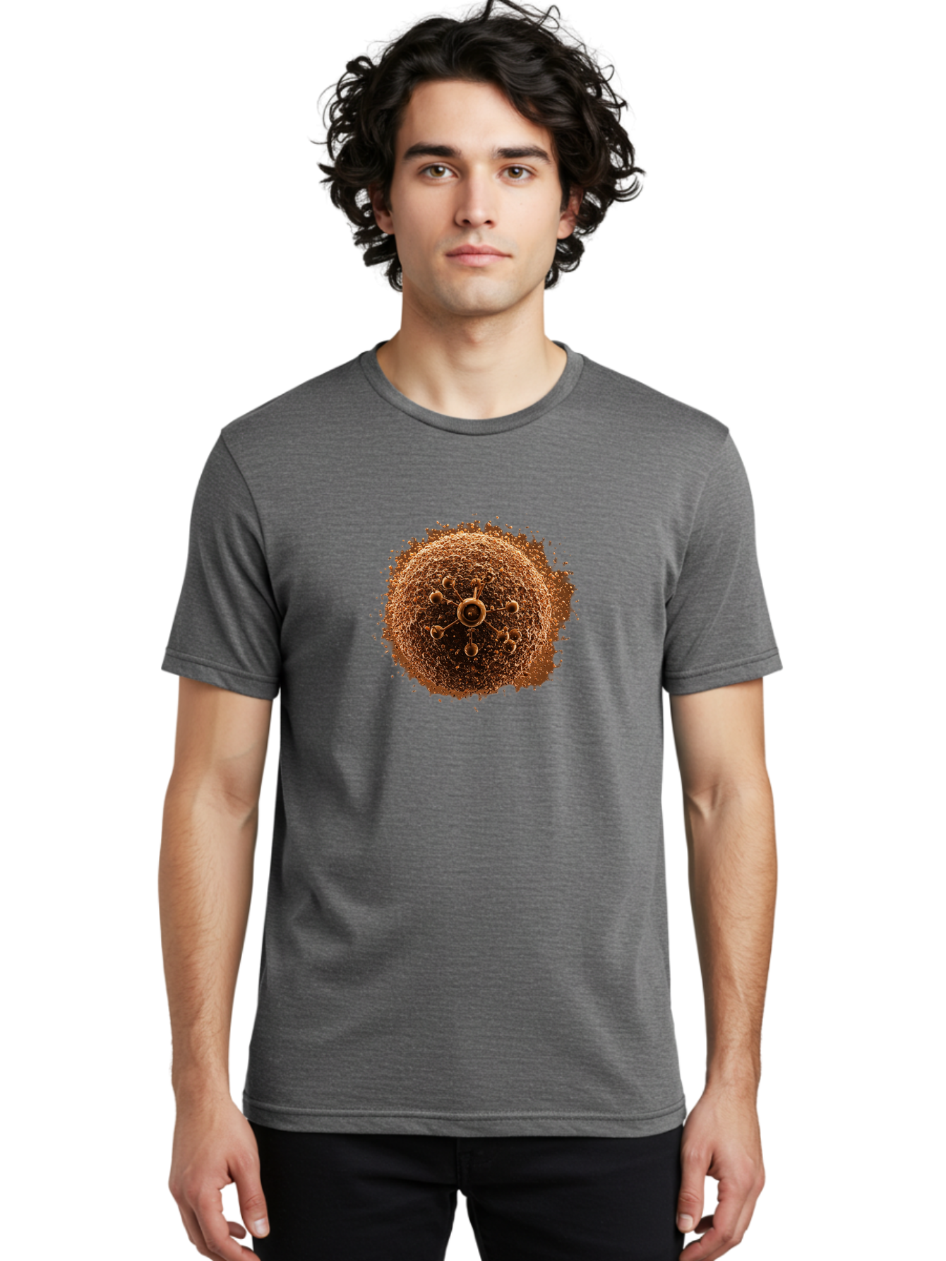 Hiv Men'S Graphic Tee, 100% Cotton, Comfortable Casual Summer Wear, Machine Washable, Vintage Camera, Old Camera, Antique Camera, Black Camera, Classic Photography, Photography Equipment, Nostalgic Device, Film Camera, Camera Art Bao533