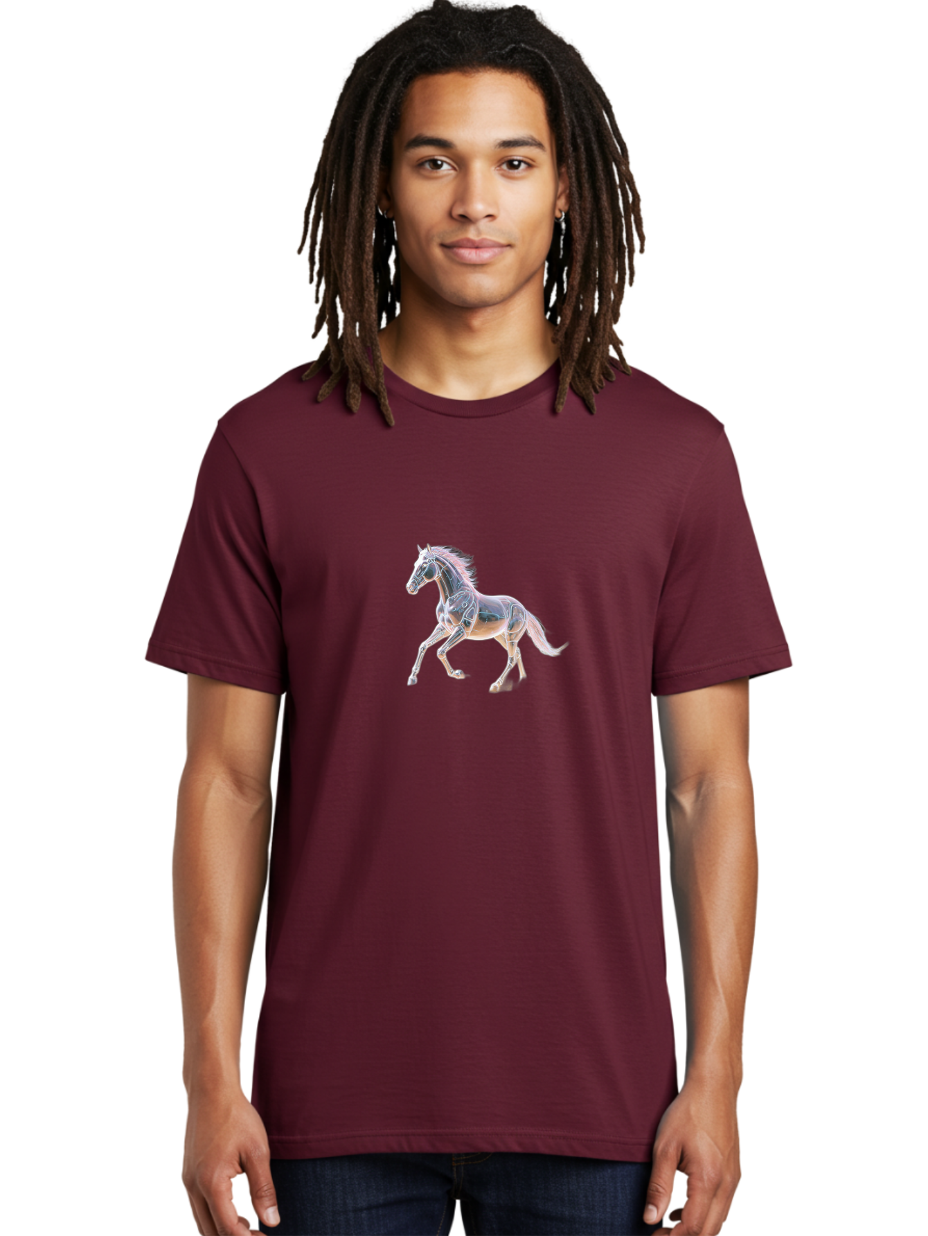 Horse-Xray Men'S Graphic Tee, 100% Cotton, Comfortable Casual Summer Wear, Machine Washable, Vintage Camera, Old Camera, Antique Camera, Black Camera, Classic Photography, Photography Equipment, Nostalgic Device, Film Camera, Camera Art Bao534