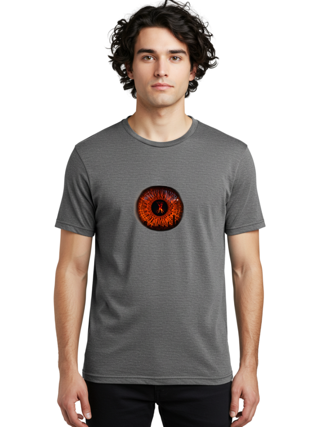 Human-Eye Men'S Graphic Tee, 100% Cotton, Comfortable Casual Summer Wear, Machine Washable, Vintage Camera, Old Camera, Antique Camera, Black Camera, Classic Photography, Photography Equipment, Nostalgic Device, Film Camera, Camera Art Bao537