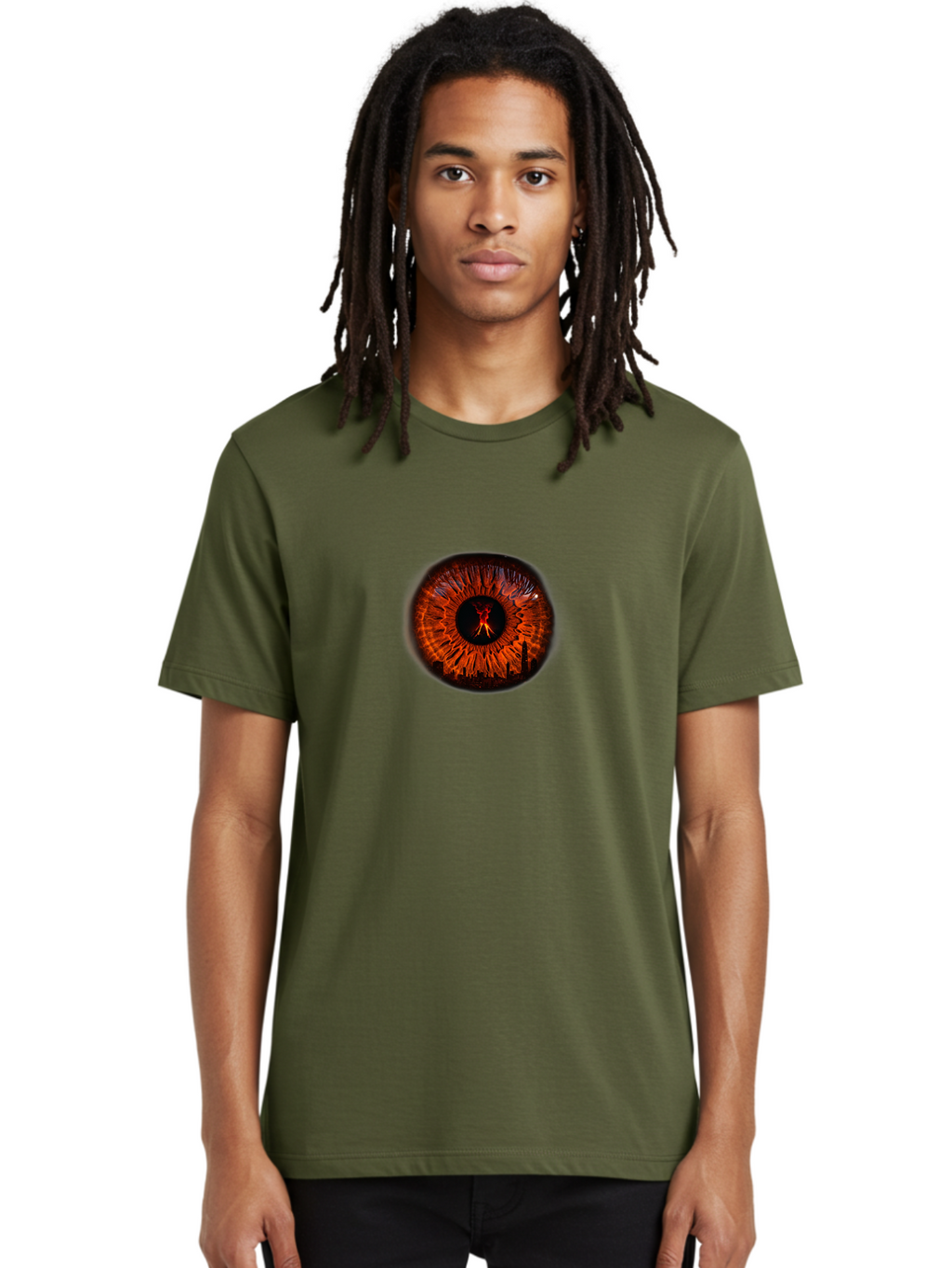 Human-Eye Men'S Graphic Tee, 100% Cotton, Comfortable Casual Summer Wear, Machine Washable, Vintage Camera, Old Camera, Antique Camera, Black Camera, Classic Photography, Photography Equipment, Nostalgic Device, Film Camera, Camera Art Bao537