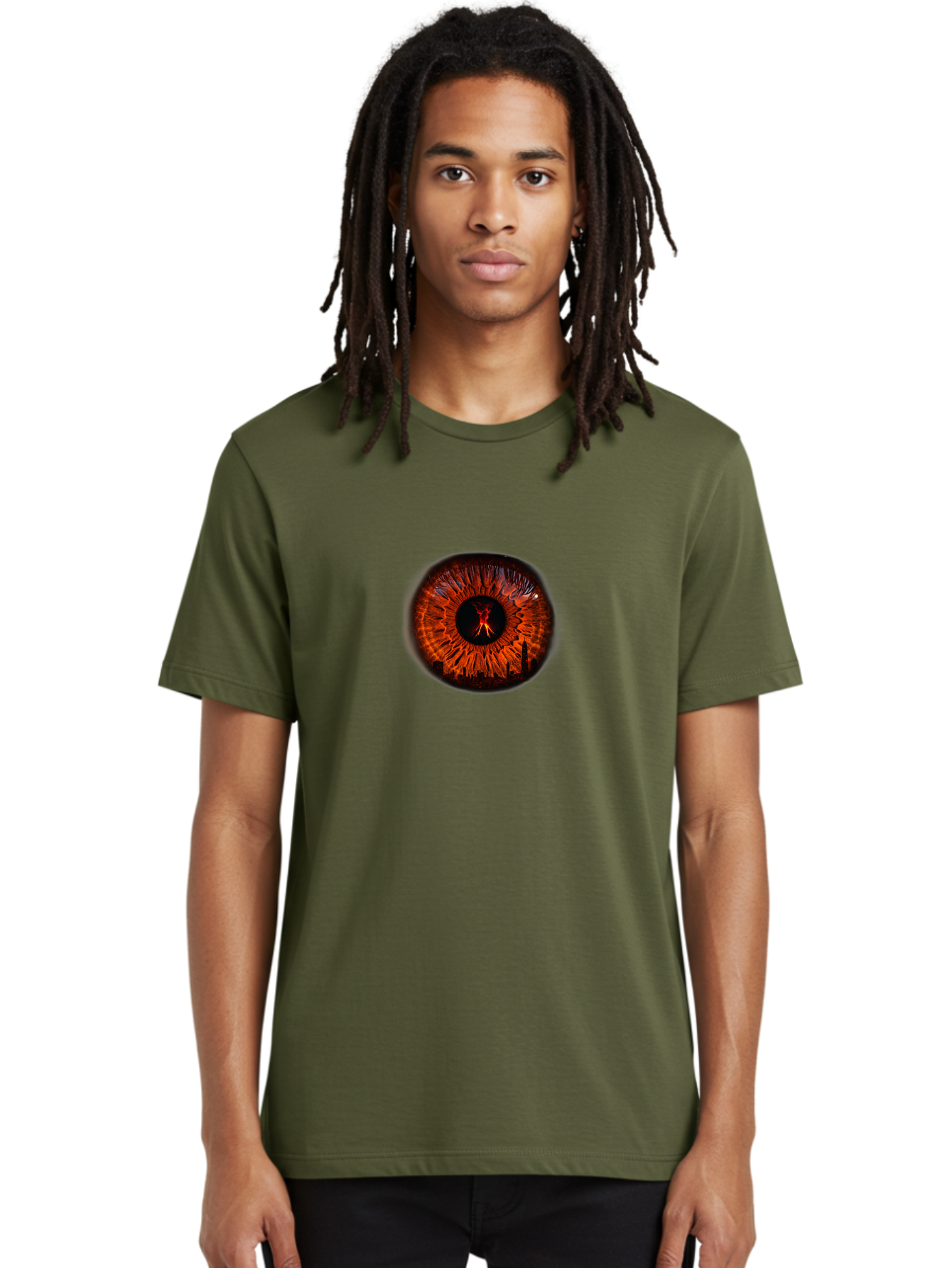 Human-Eye Men'S Graphic Tee, 100% Cotton, Comfortable Casual Summer Wear, Machine Washable, Vintage Camera, Old Camera, Antique Camera, Black Camera, Classic Photography, Photography Equipment, Nostalgic Device, Film Camera, Camera Art Bao537