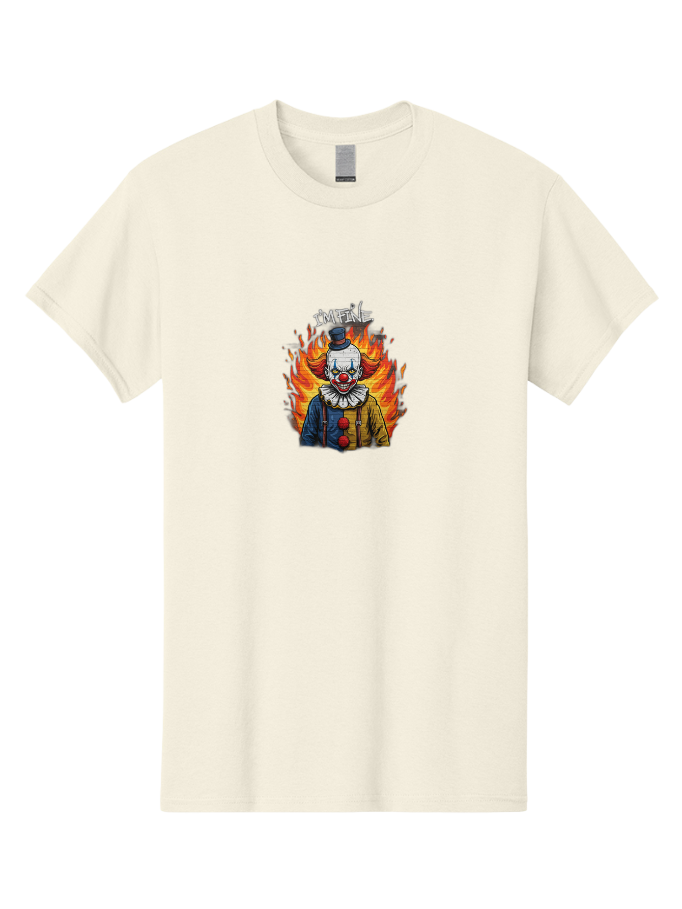 I-M-Fine-Clown-1 Men'S Graphic Tee, 100% Cotton, Comfortable Casual Summer Wear, Machine Washable, Vintage Camera, Old Camera, Antique Camera, Black Camera, Classic Photography, Photography Equipment, Nostalgic Device, Film Camera, Camera Art Bao539