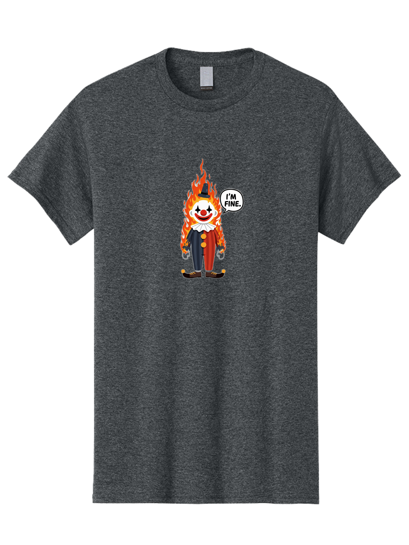 I-M-Fine-Clown Men'S Graphic Tee, 100% Cotton, Comfortable Casual Summer Wear, Machine Washable, Vintage Camera, Old Camera, Antique Camera, Black Camera, Classic Photography, Photography Equipment, Nostalgic Device, Film Camera, Camera Art Bao544