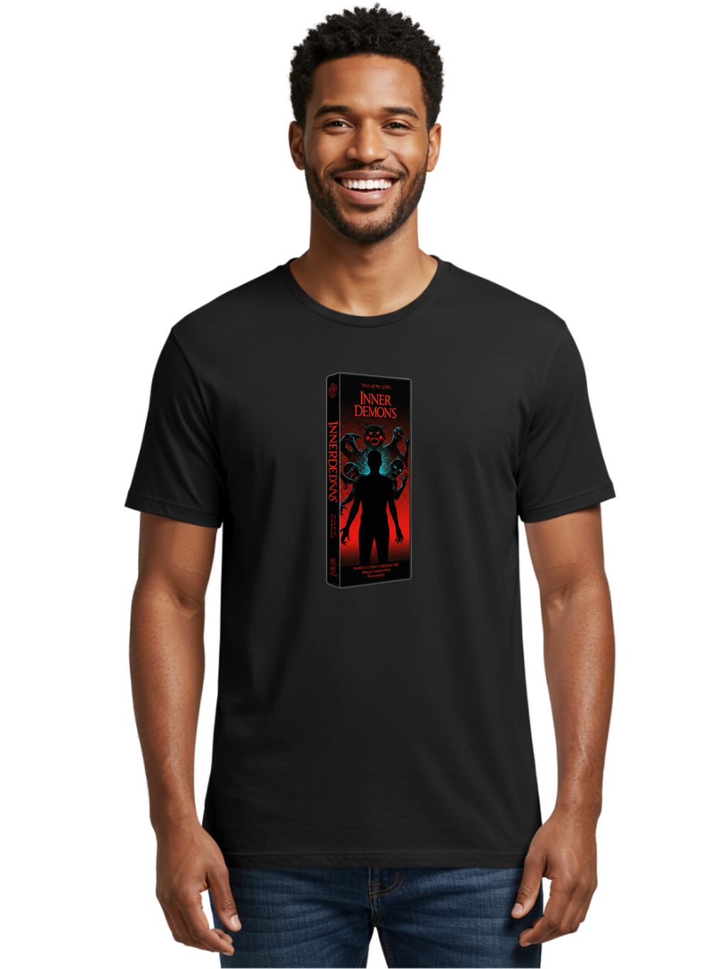Inner-Demons Men'S Graphic Tee, 100% Cotton, Comfortable Casual Summer Wear, Machine Washable, Vintage Camera, Old Camera, Antique Camera, Black Camera, Classic Photography, Photography Equipment, Nostalgic Device, Film Camera, Camera Art Bao546