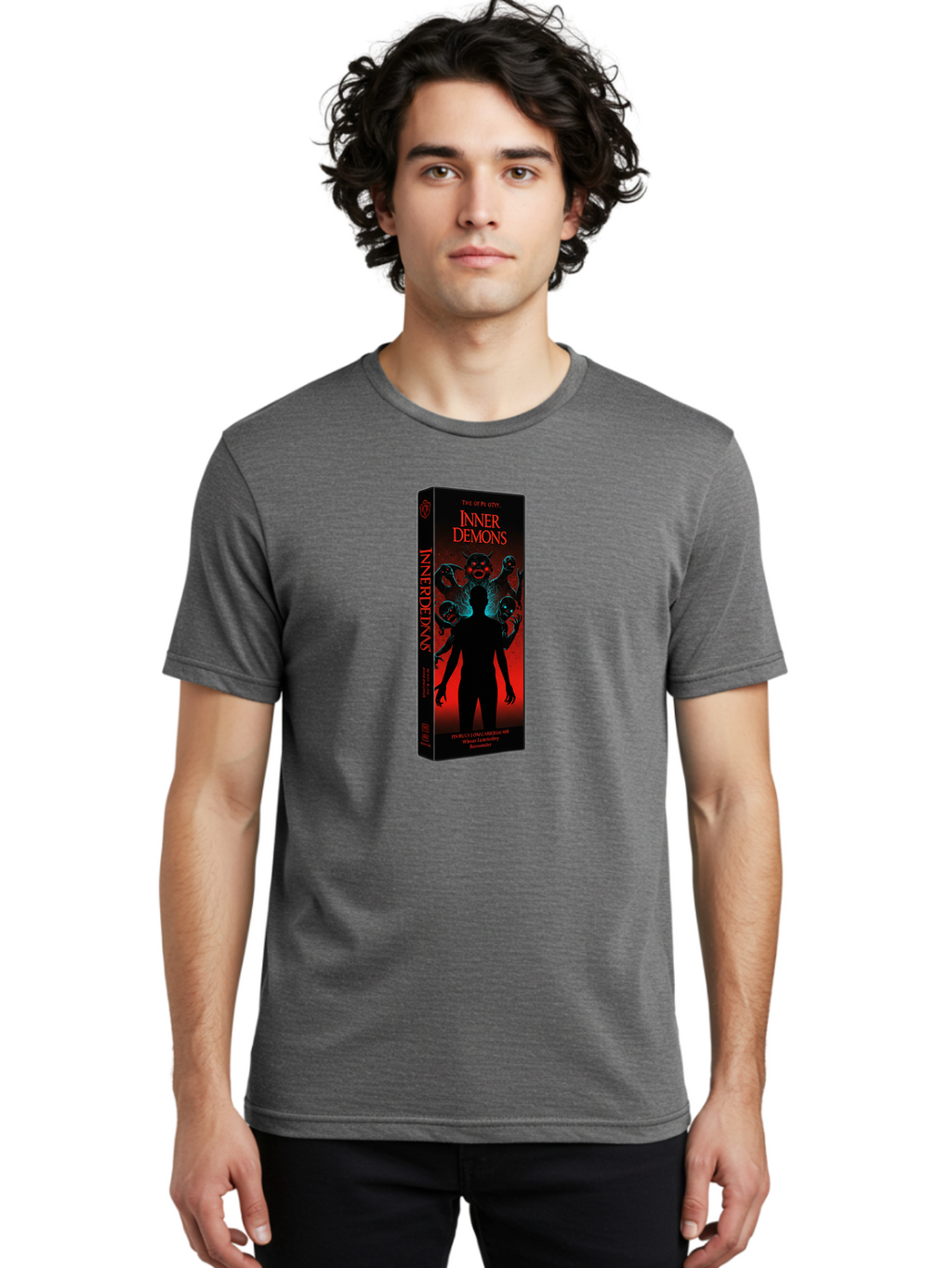Inner-Demons Men'S Graphic Tee, 100% Cotton, Comfortable Casual Summer Wear, Machine Washable, Vintage Camera, Old Camera, Antique Camera, Black Camera, Classic Photography, Photography Equipment, Nostalgic Device, Film Camera, Camera Art Bao546