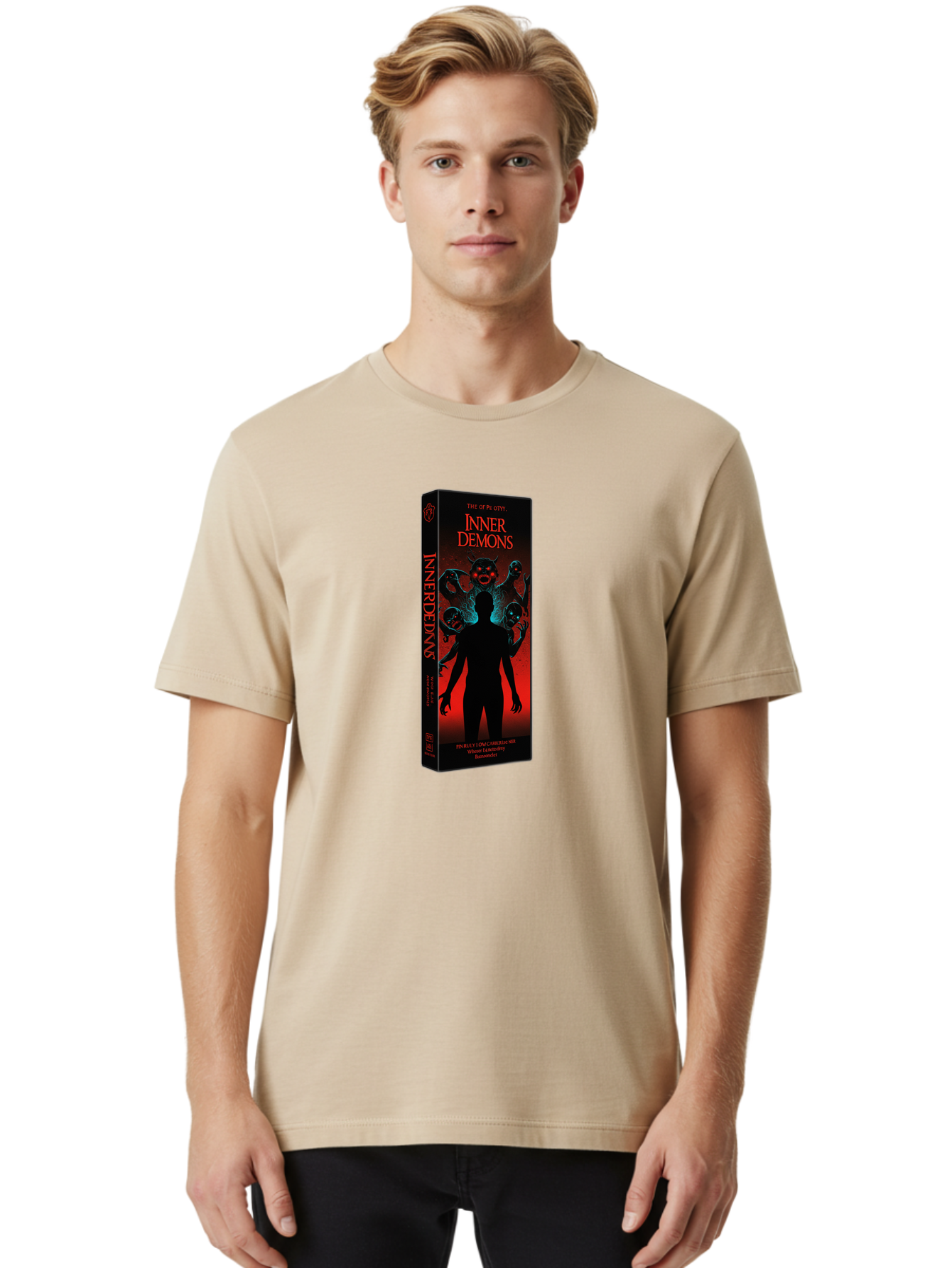 Inner-Demons Men'S Graphic Tee, 100% Cotton, Comfortable Casual Summer Wear, Machine Washable, Vintage Camera, Old Camera, Antique Camera, Black Camera, Classic Photography, Photography Equipment, Nostalgic Device, Film Camera, Camera Art Bao546