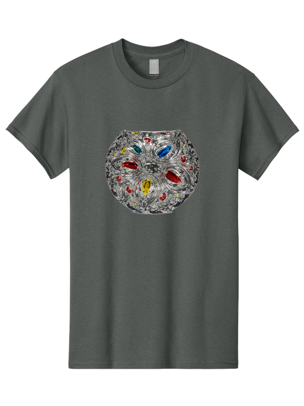Jewel-Decorated-Bowl Men'S Graphic Tee, 100% Cotton, Comfortable Casual Summer Wear, Machine Washable, Vintage Camera, Old Camera, Antique Camera, Black Camera, Classic Photography, Photography Equipment, Nostalgic Device, Film Camera, Bao550