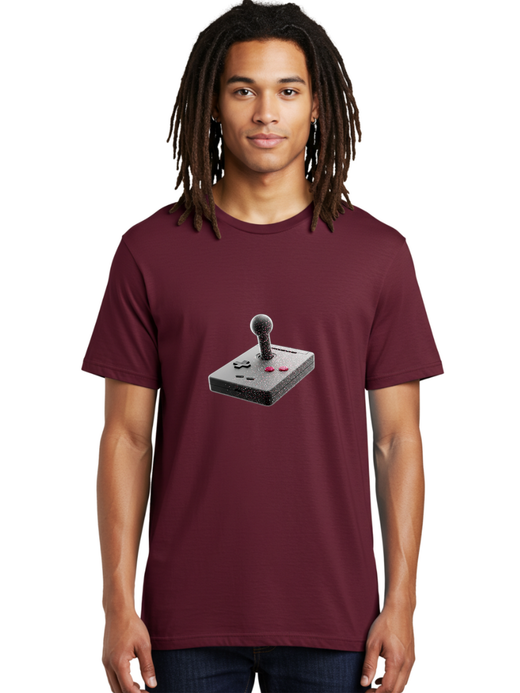 Joystick-Control Men'S Graphic Tee, 100% Cotton, Comfortable Casual Summer Wear, Machine Washable, Vintage Camera, Old Camera, Antique Camera, Black Camera, Classic Photography, Photography Equipment, Nostalgic Device, Film Camera, Camera Art Bao551