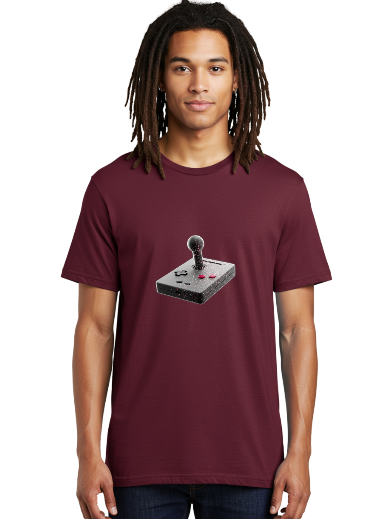 Joystick-Control Men'S Graphic Tee, 100% Cotton, Comfortable Casual Summer Wear, Machine Washable, Vintage Camera, Old Camera, Antique Camera, Black Camera, Classic Photography, Photography Equipment, Nostalgic Device, Film Camera, Camera Art Bao551
