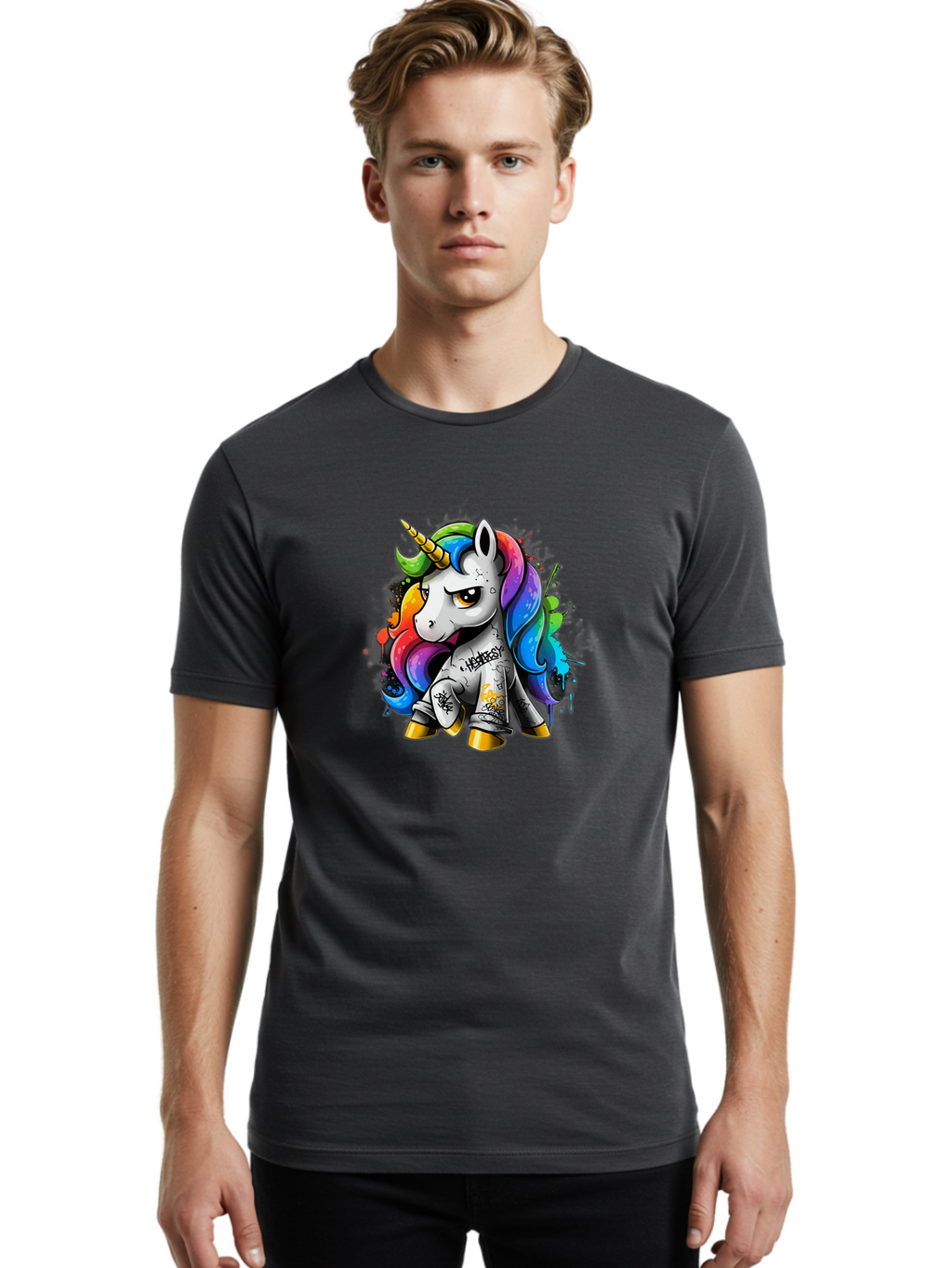 Kiddiest-Unicorn Men'S Graphic Tee, 100% Cotton, Comfortable Casual Summer Wear, Machine Washable, Vintage Camera, Old Camera, Antique Camera, Black Camera, Classic Photography, Photography Equipment, Nostalgic Device, Film Camera, Camera Art Bao552
