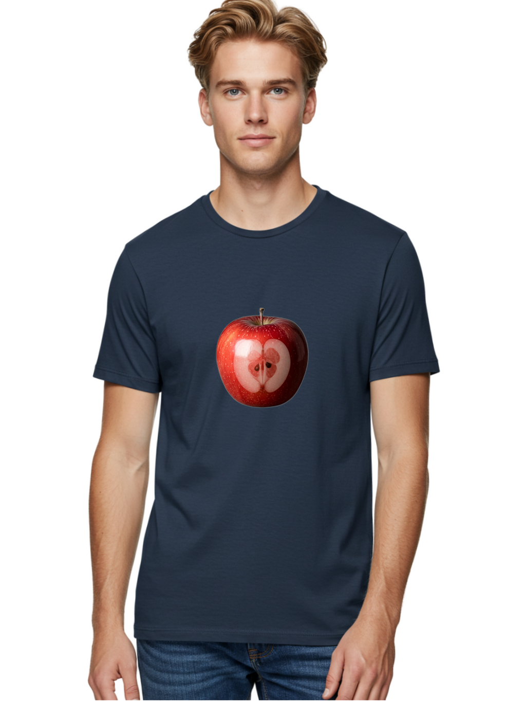 Kidney-Shaped-Apple Men'S Graphic Tee, 100% Cotton, Comfortable Casual Summer Wear, Machine Washable, Vintage Camera, Old Camera, Antique Camera, Black Camera, Classic Photography, Photography Equipment, Nostalgic Device, Film Camera, Bao553