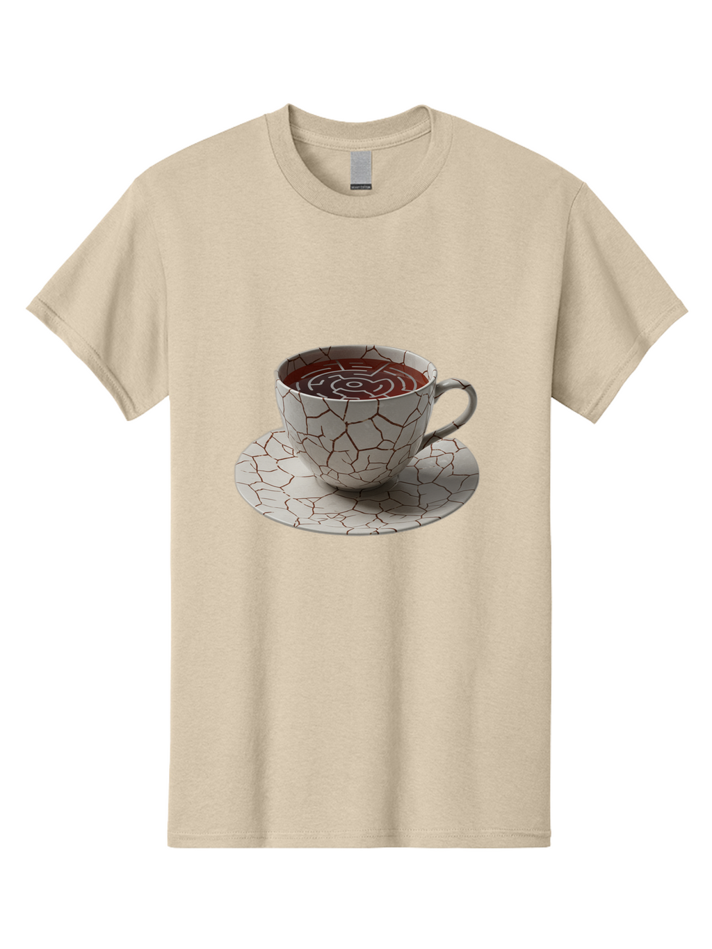 Kintsugi-Coffee-Cup Men'S Graphic Tee, 100% Cotton, Comfortable Casual Summer Wear, Machine Washable, Vintage Camera, Old Camera, Antique Camera, Black Camera, Classic Photography, Photography Equipment, Nostalgic Device, Film Camera, Bao555