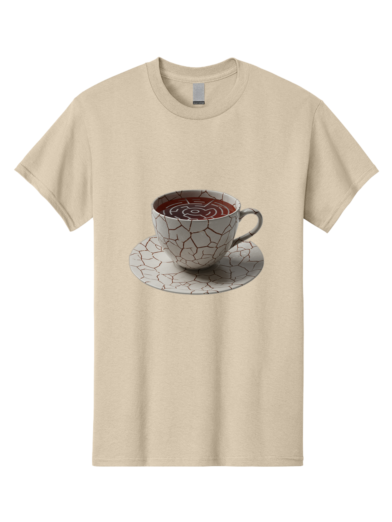 Kintsugi-Coffee-Cup Men'S Graphic Tee, 100% Cotton, Comfortable Casual Summer Wear, Machine Washable, Vintage Camera, Old Camera, Antique Camera, Black Camera, Classic Photography, Photography Equipment, Nostalgic Device, Film Camera, Bao555