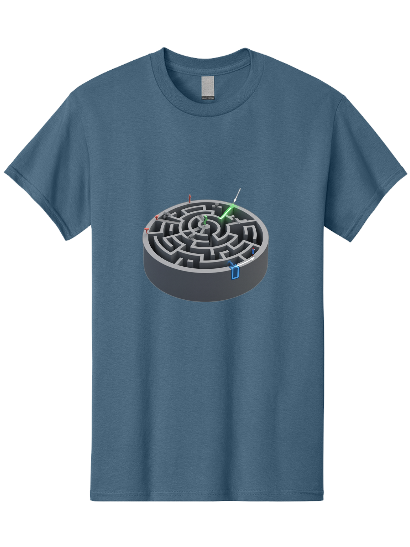 Labyrinth Men'S Graphic Tee, 100% Cotton, Comfortable Casual Summer Wear, Machine Washable, Vintage Camera, Old Camera, Antique Camera, Black Camera, Classic Photography, Photography Equipment, Nostalgic Device, Film Camera, Camera Art Bao559