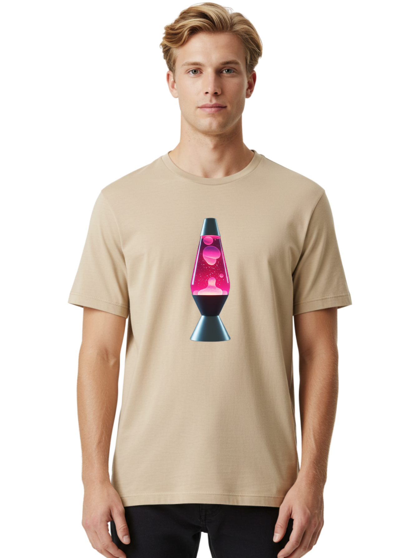 Lava-Lamp-4 Men'S Graphic Tee, 100% Cotton, Comfortable Casual Summer Wear, Machine Washable, Vintage Camera, Old Camera, Antique Camera, Black Camera, Classic Photography, Photography Equipment, Nostalgic Device, Film Camera, Camera Art Bao564