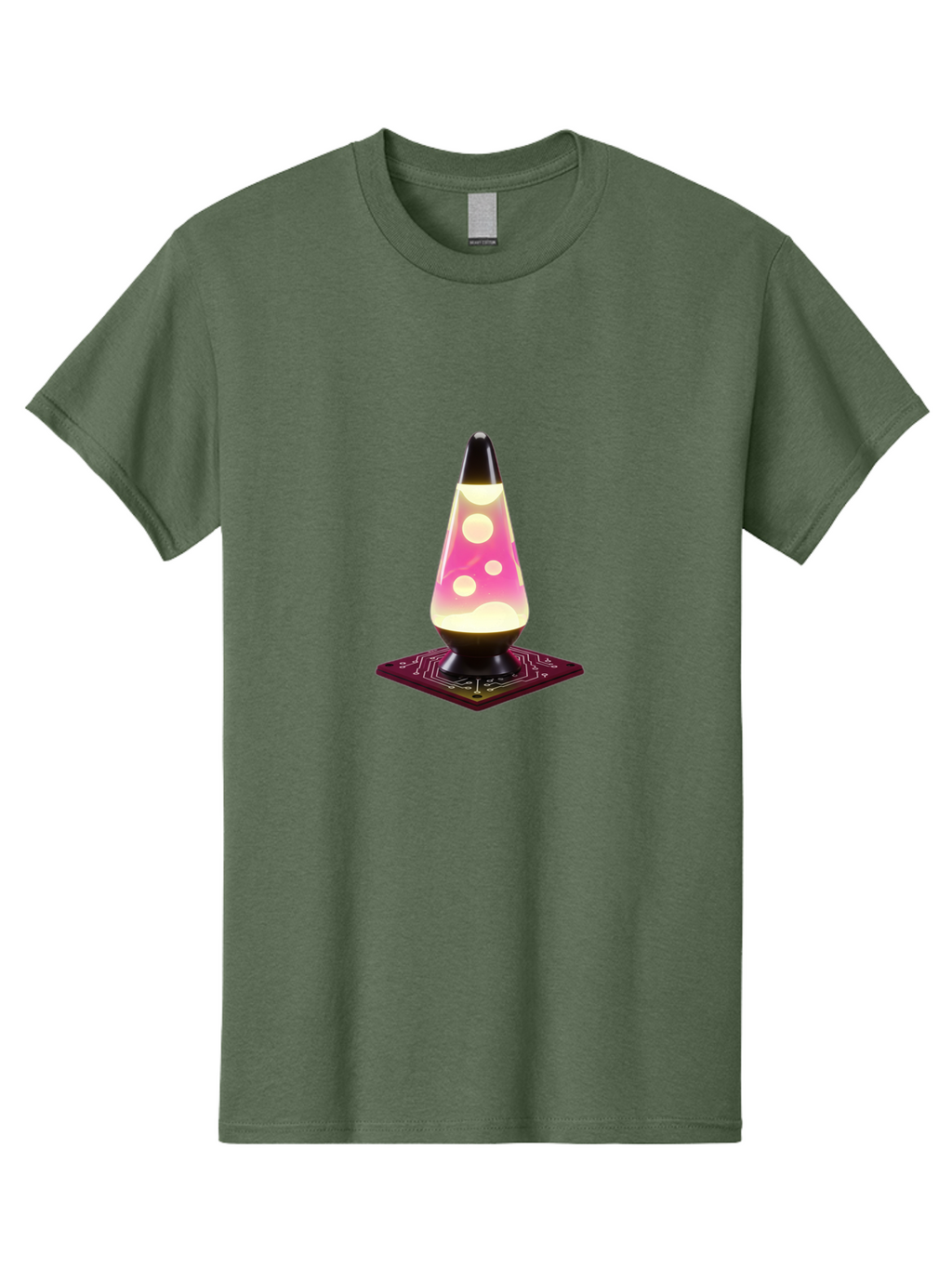 Lava-Lamp-Circuit-Board Men'S Graphic Tee, 100% Cotton, Comfortable Casual Summer Wear, Machine Washable, Vintage Camera, Old Camera, Antique Camera, Black Camera, Classic Photography, Photography Equipment, Nostalgic Device, Film Camera, Bao569