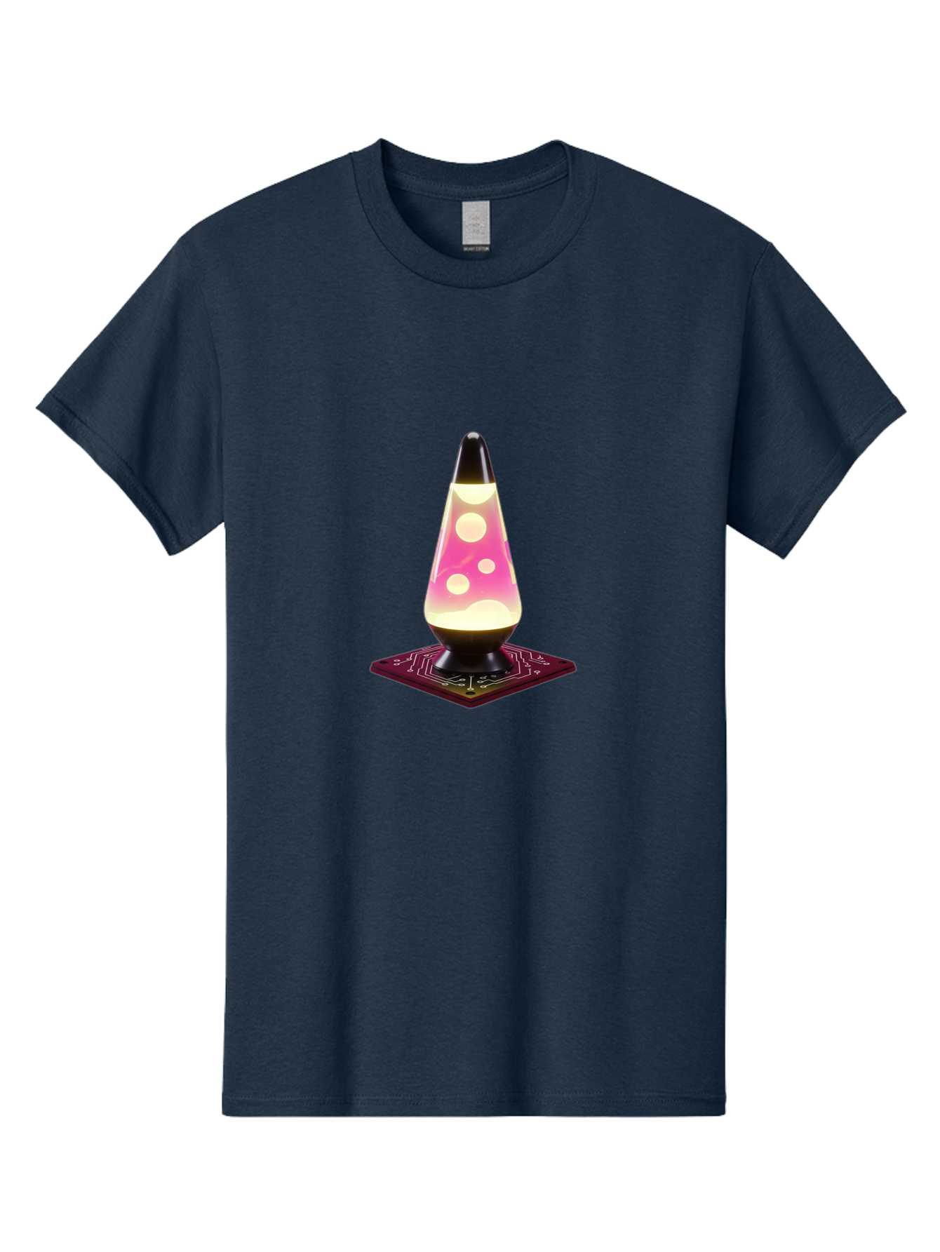 Lava-Lamp-Circuit-Board Men'S Graphic Tee, 100% Cotton, Comfortable Casual Summer Wear, Machine Washable, Vintage Camera, Old Camera, Antique Camera, Black Camera, Classic Photography, Photography Equipment, Nostalgic Device, Film Camera, Bao569